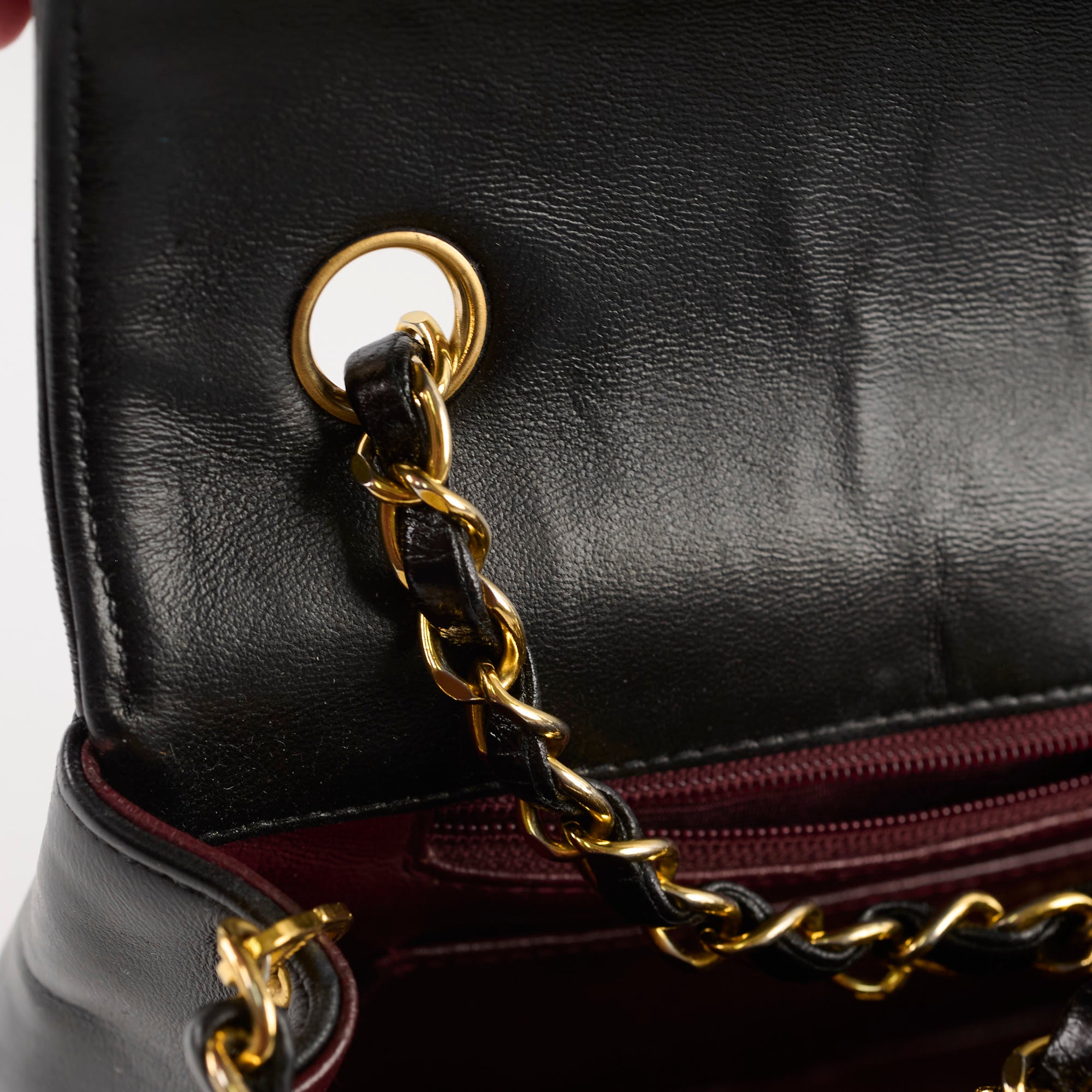 Authentic Chanel Vintage 1991-1994 Lambskin Mademoiselle Flap Bag in Black - Luxury Crossbody Purse for Women, Perfect for Date Night & Special Occasions