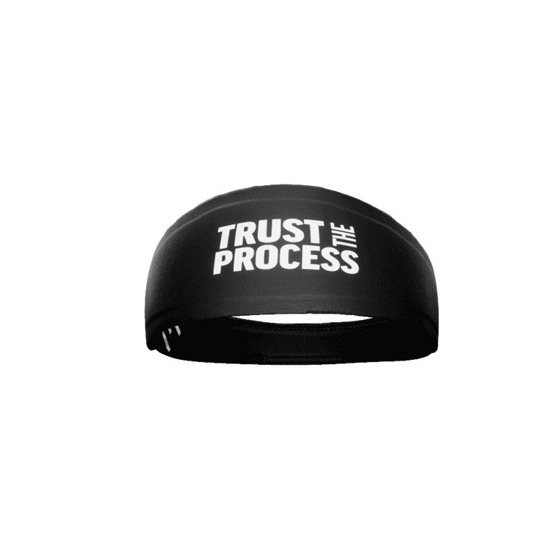 Trust The Process Headband - Adjustable Sports Headband for Men & Women - Perfect for Running, Workouts & Basketball