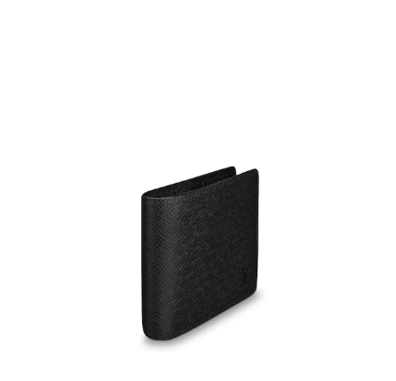 LV Slender ID Wallet in Taiga Leather - Blue Marine | Slim RFID Blocking Card Holder for Men & Women | Perfect for Travel, Business & Everyday Use
