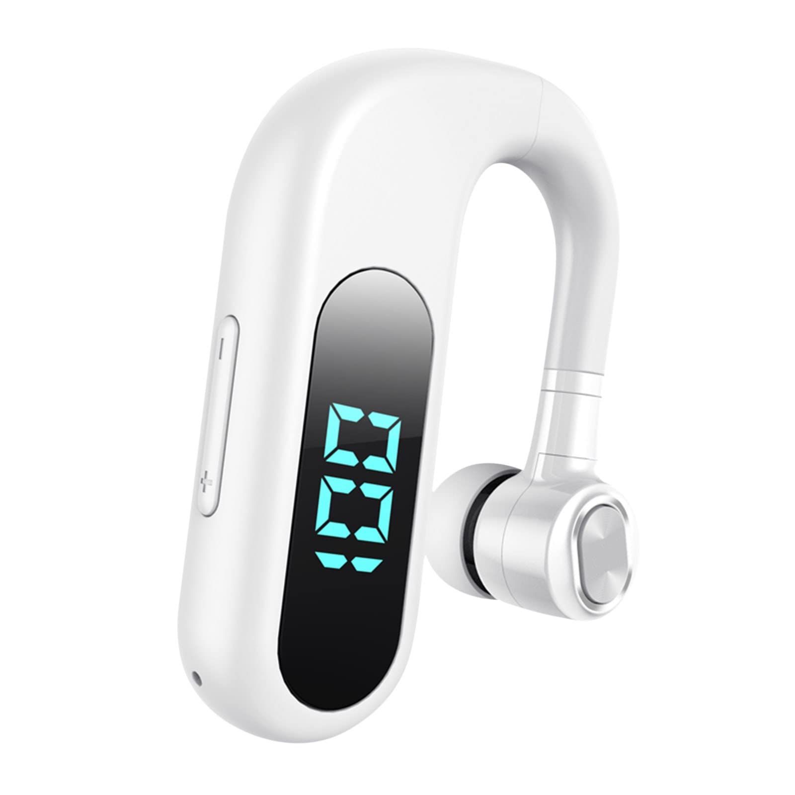 Wireless Bluetooth Earbuds - Single Ear Stereo In-Ear Headphones with Mic for Hands-Free Calls, Business, Driving & Sports | Lightweight & Comfortable for All-Day Use