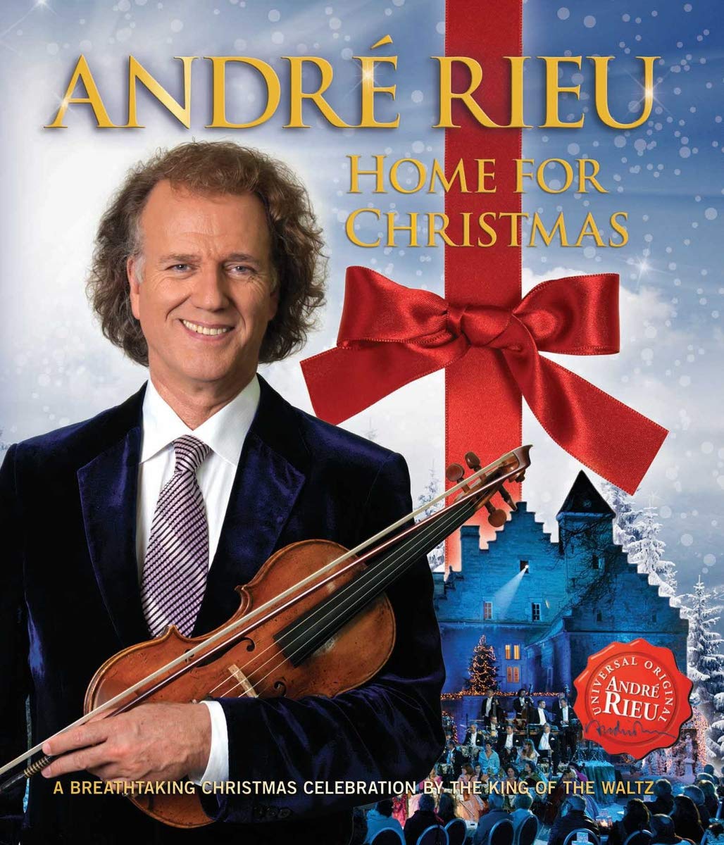 André Rieu: Home for Christmas [Blu-ray] - Holiday Music Concert Film for Festive Gatherings & Cozy Winter Evenings