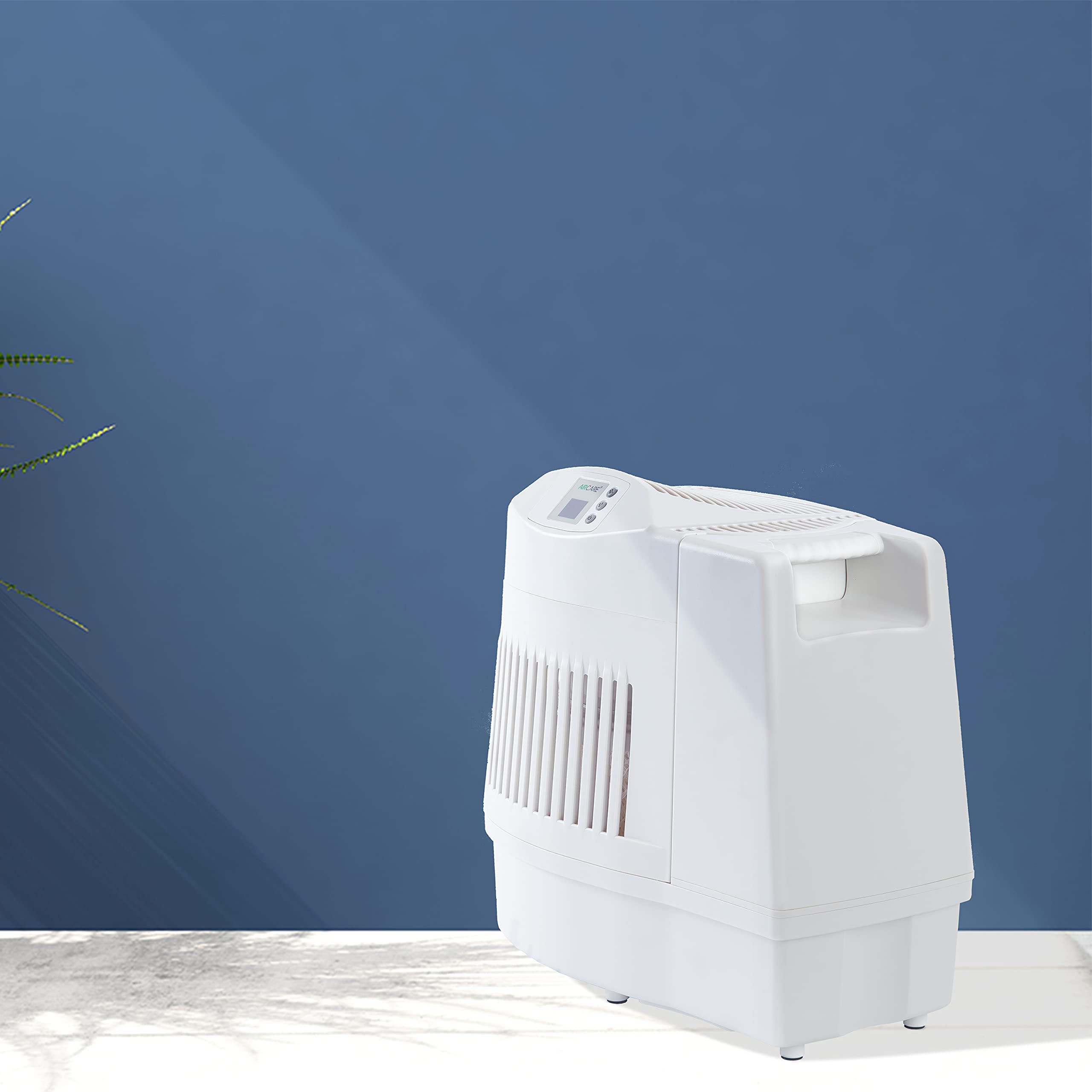 AIRCARE MA Whole-House Console-Style Evaporative Humidifier for Large Rooms - Quiet Ultrasonic Humidification System with Digital Display - Perfect for Bedroom, Living Room & Office Use