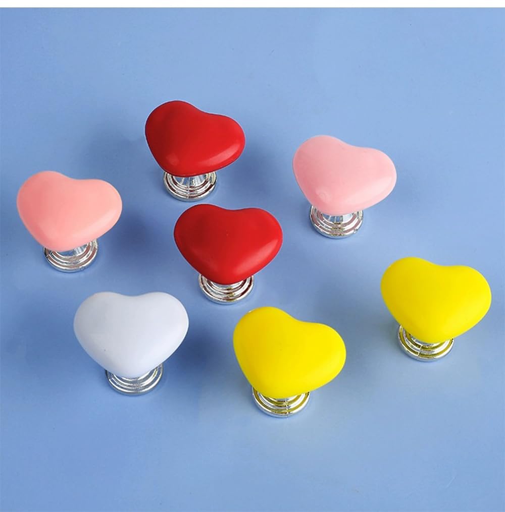 4 Pack Heart-Shaped Toilet Push Button Extender - Adhesive Flush Valve Helper for Long Nails, Smart Bidet & One-Piece Toilets - Bathroom Gadget for Easy Flushing & Hygiene Maintenance