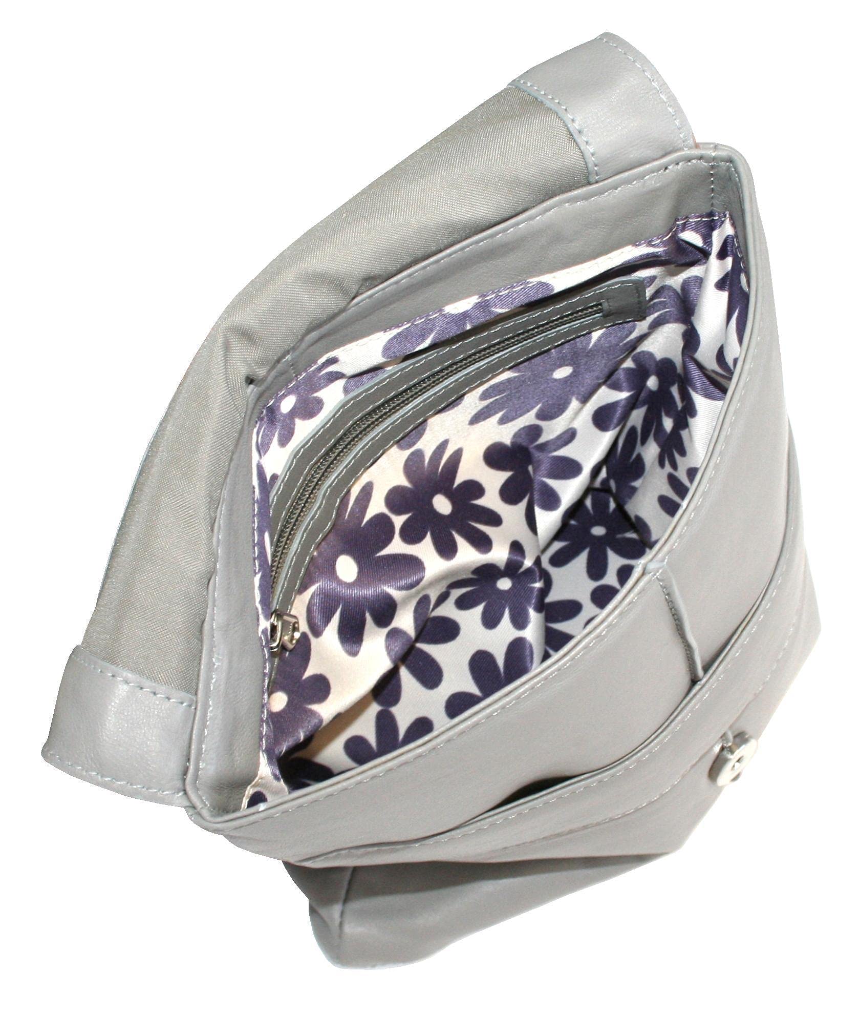 Premium Genuine Leather Crossbody Bag for Women - California Style Handmade Purse - Perfect for Travel, Shopping & Everyday Use