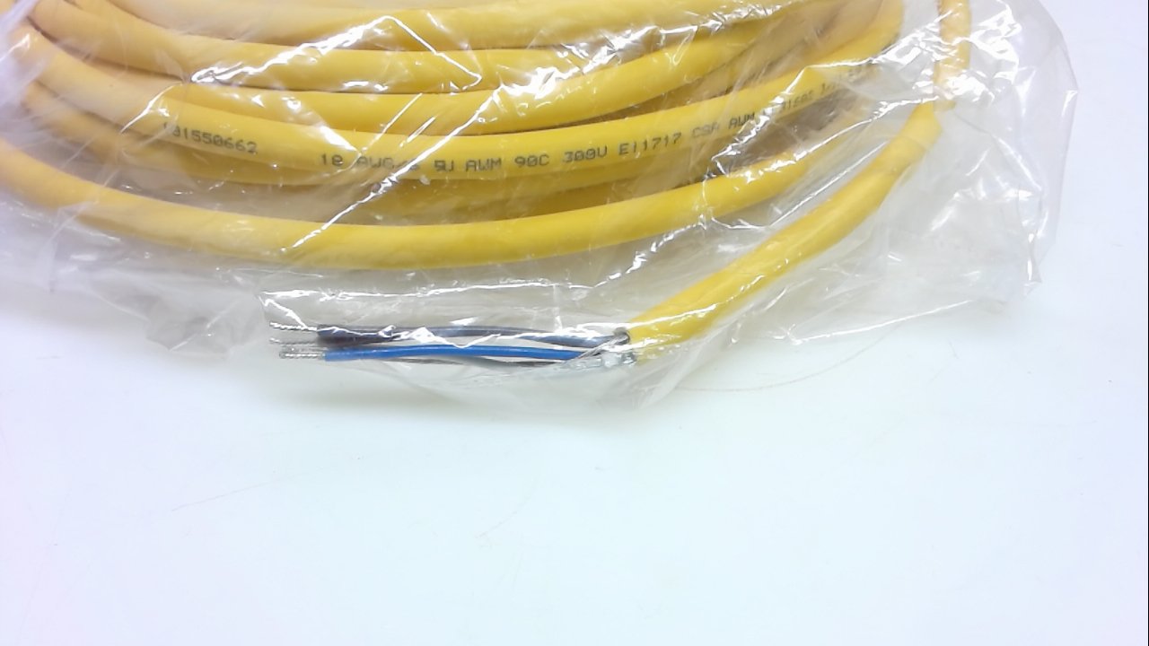 Turck Wkc 4.4T-15/C511287 5-Pole Single Ended Cordset with 90 Degree Angle - Perfect for Industrial Automation and Heavy-Duty Machinery Connections