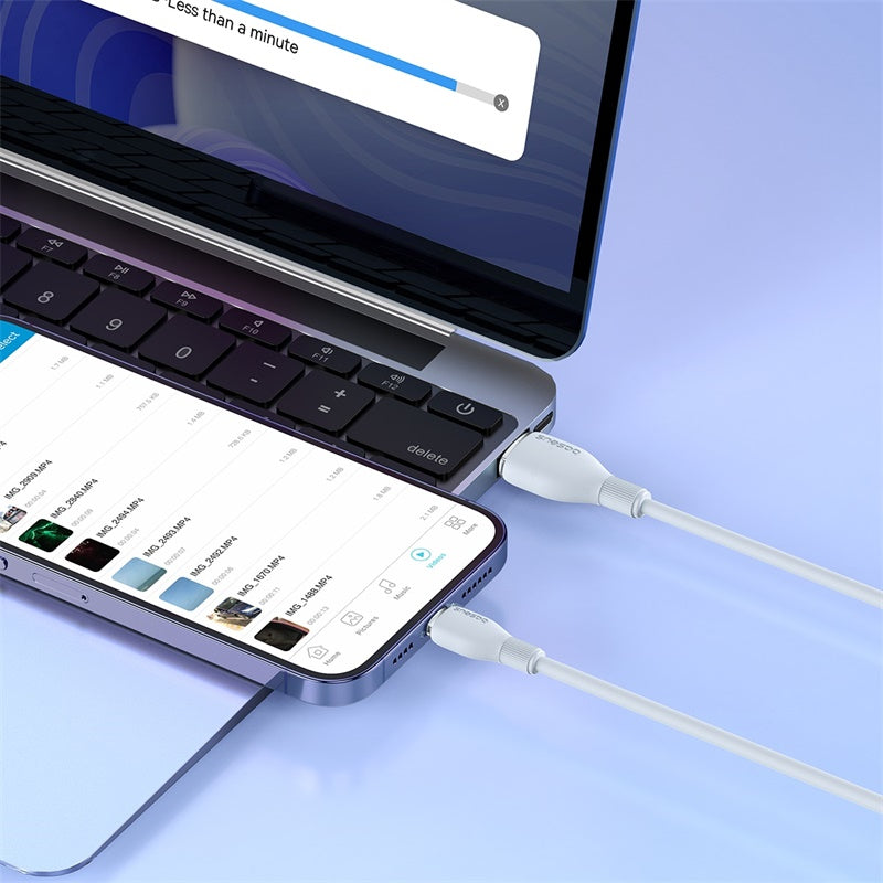 Baseus 2M USB to Lightning Charging Cable for iPhone - Fast Charging & Durable - Perfect for Home, Office, and Travel Use