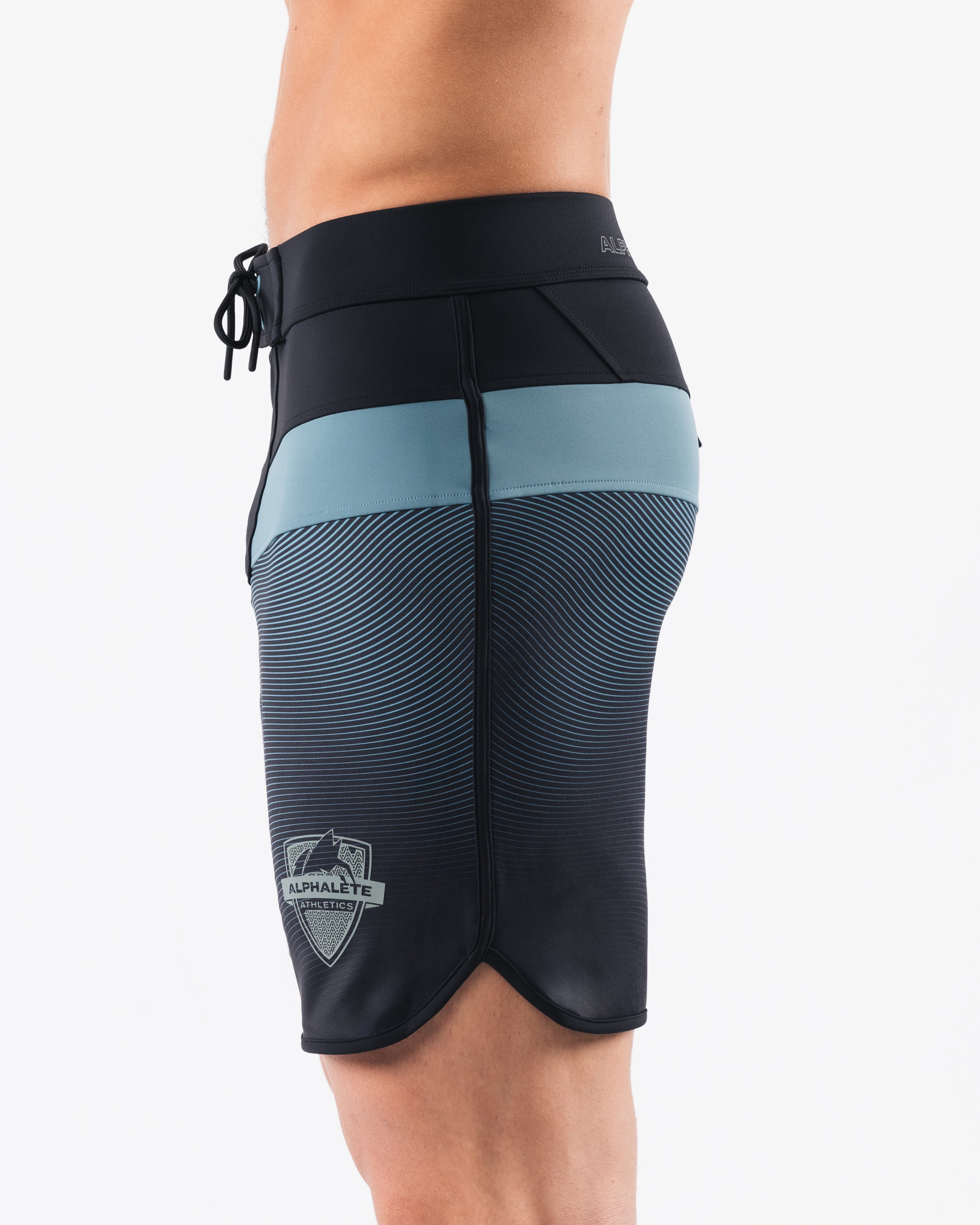 Premium SSC Boardshorts for Men - Black Stone Color - Swim, Surf & Beachwear for Active Lifestyles
