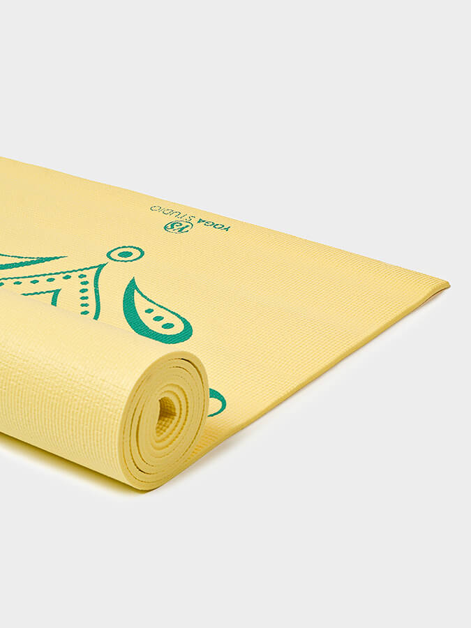Premium 6mm Non-Slip Yoga Mat for Hot Yoga & Home Workouts - Eco-Friendly TPE Material for Enhanced Grip & Comfort