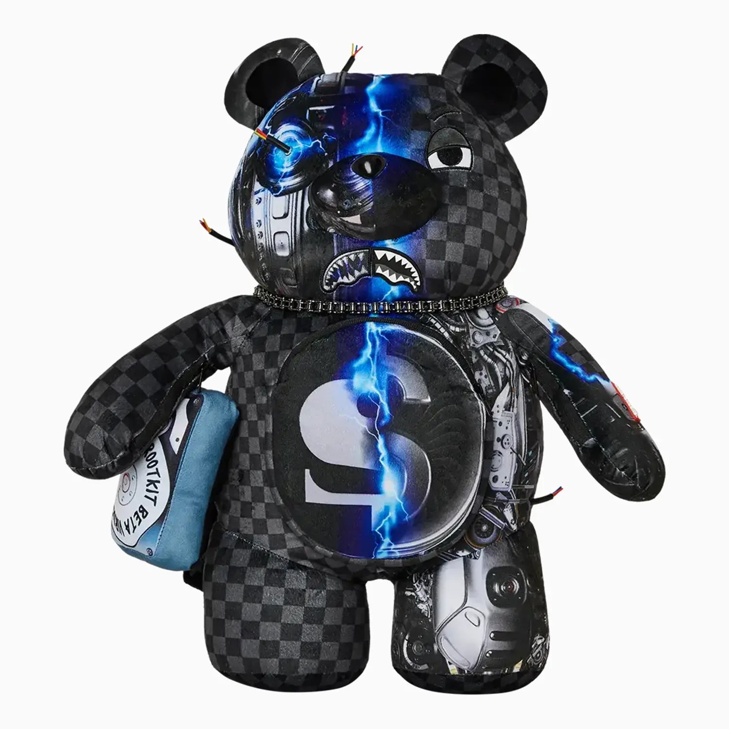 Cyborg Bear Backpack - Cute & Durable Kids School Backpack for Boys & Girls - Perfect for School, Travel & Outdoor Adventures