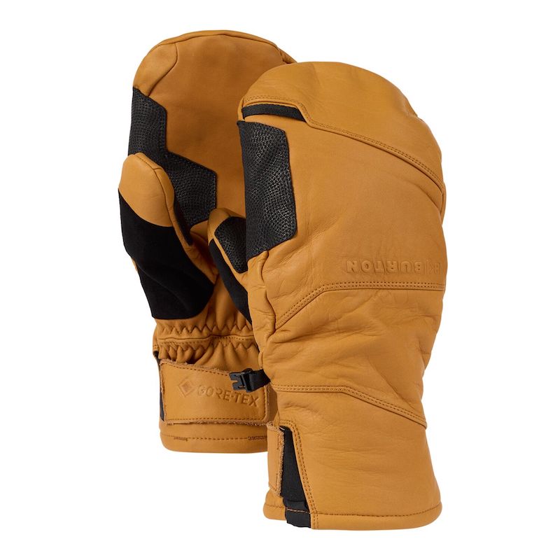 Burton AK Gore-Tex Leather Clutch Mitt - Waterproof Snowboard Gloves for Men & Women - Perfect for Skiing, Snowboarding & Winter Outdoor Activities