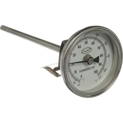 2 Dial Thermometer - Dual Temperature Gauge for Indoor/Outdoor Use - Perfect for Home, Kitchen, Garage & Garden Monitoring