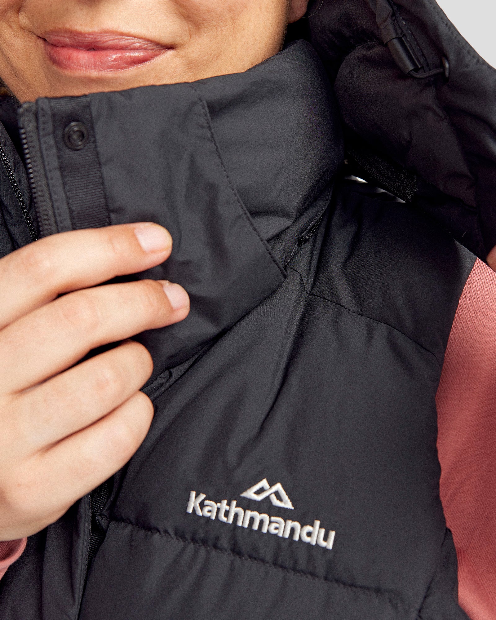 Women's Winterburn Hooded Down Vest - Lightweight Warm Puffer Jacket for Outdoor Activities | Black | Perfect for Hiking, Skiing & Cold Weather Adventures