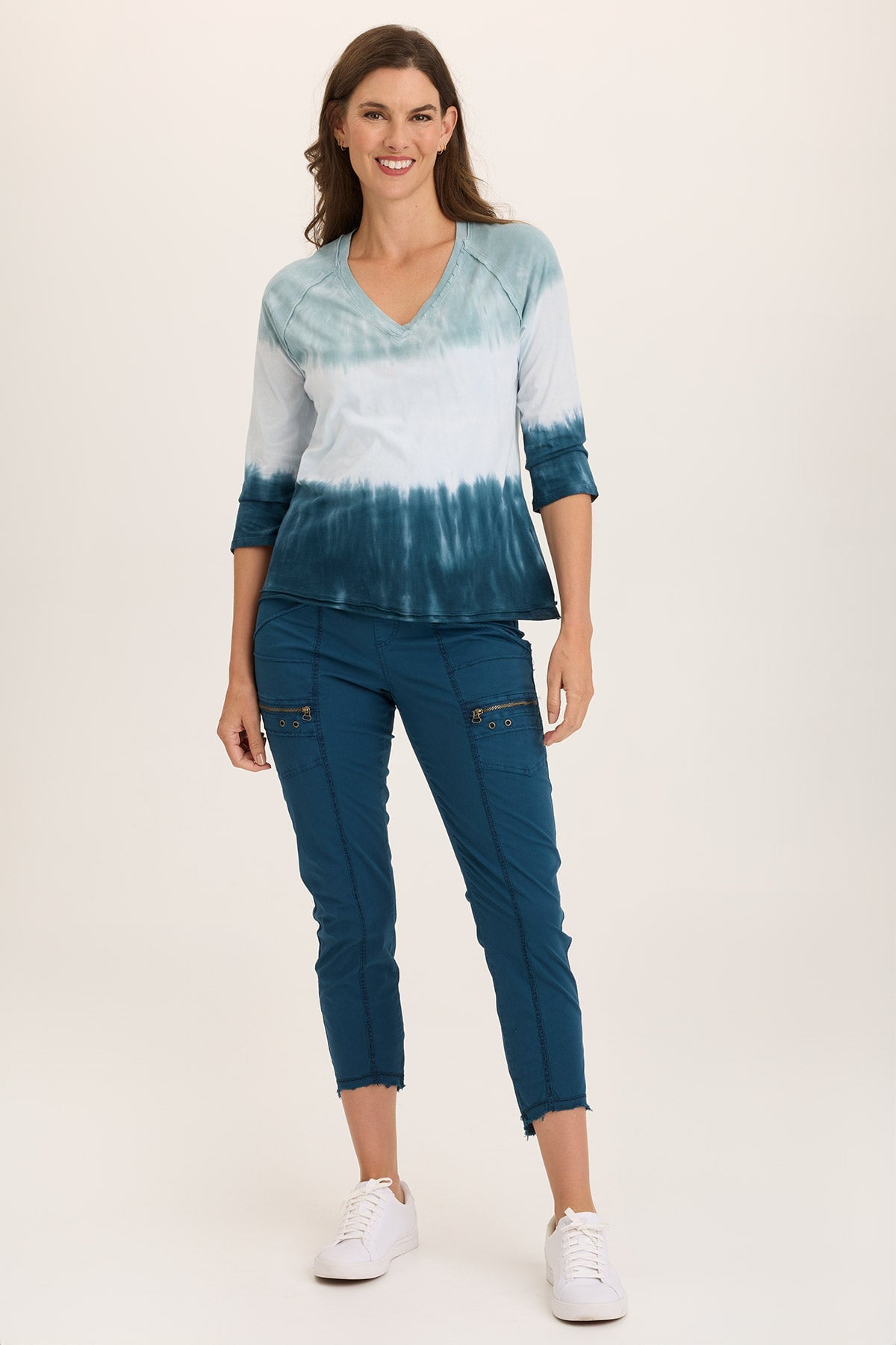 Acker Women's Slim Fit Zip-Up Crop Top - Stylish & Comfortable for Casual Wear, Workouts & Layering