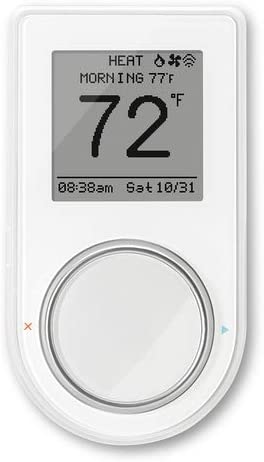 LUX GEO Wi-Fi Smart Thermostat - Programmable Home Temperature Control for Energy Savings | Works with Alexa & Google Assistant | Perfect for Smart Homes & Apartments