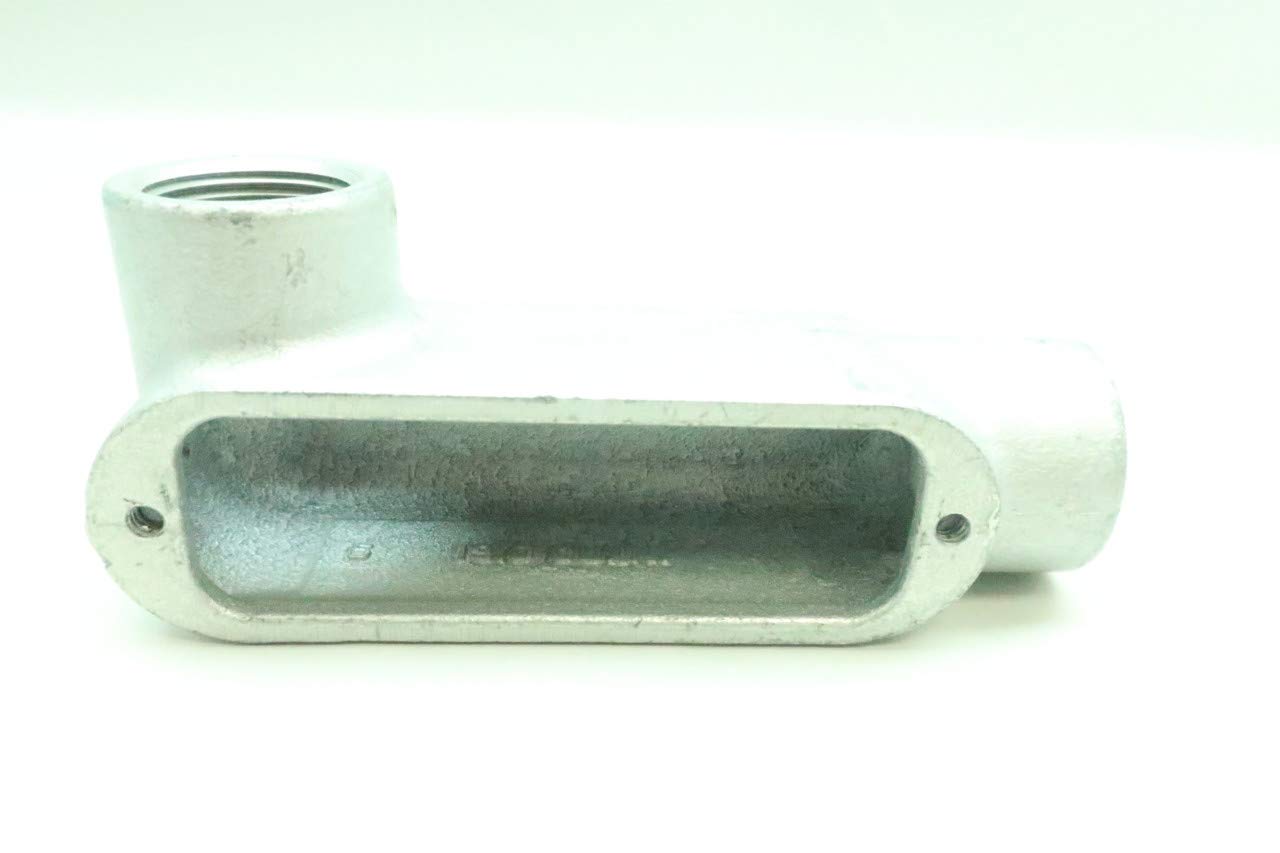 CROUSE HINDS LL38 1 Inch Iron Outlet Body - Heavy Duty Electrical Conduit Fitting for Industrial and Commercial Wiring Applications