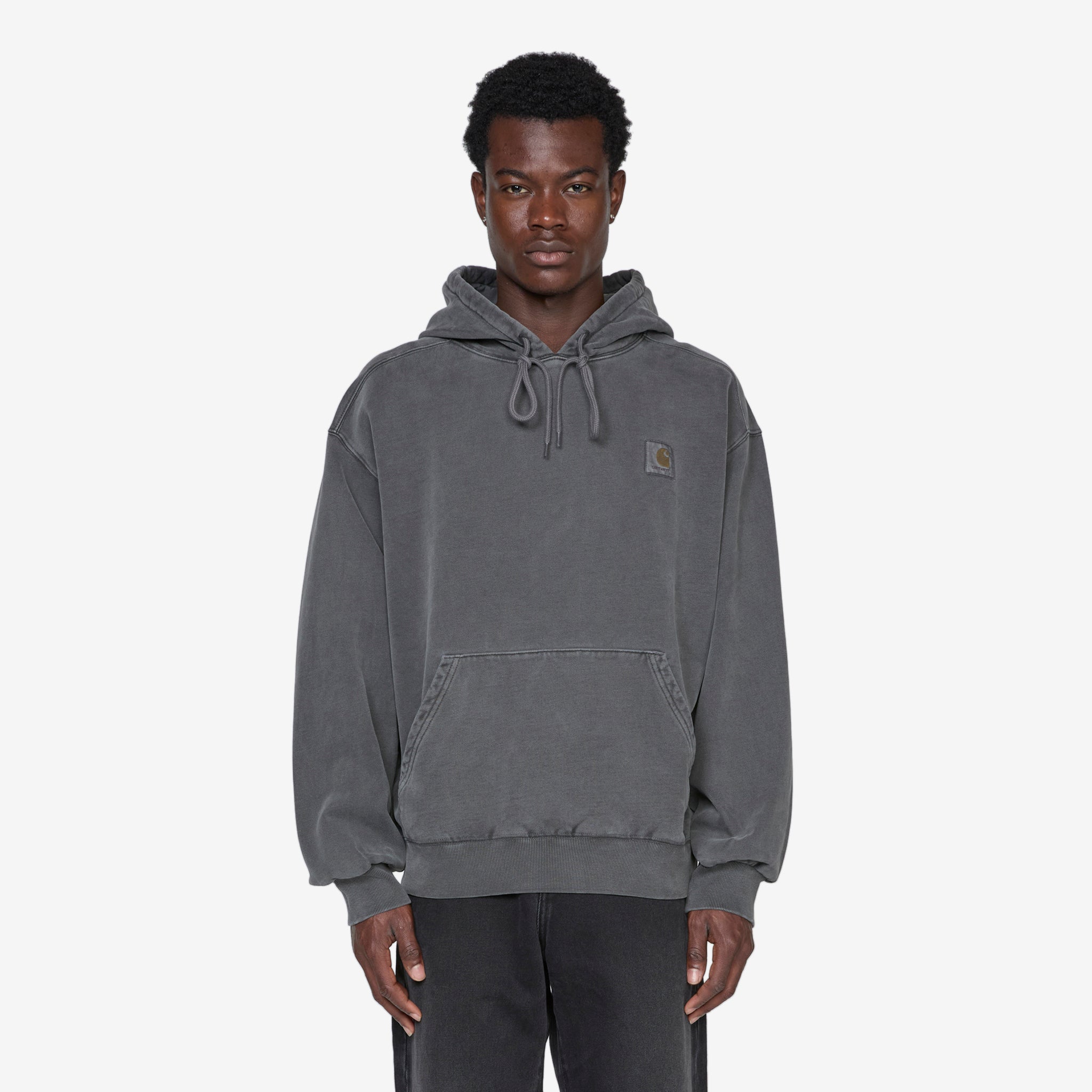Men's Graphite Hooded Vista Sweatshirt - Soft & Comfortable Pullover for Casual Wear, Outdoor Activities & Gym