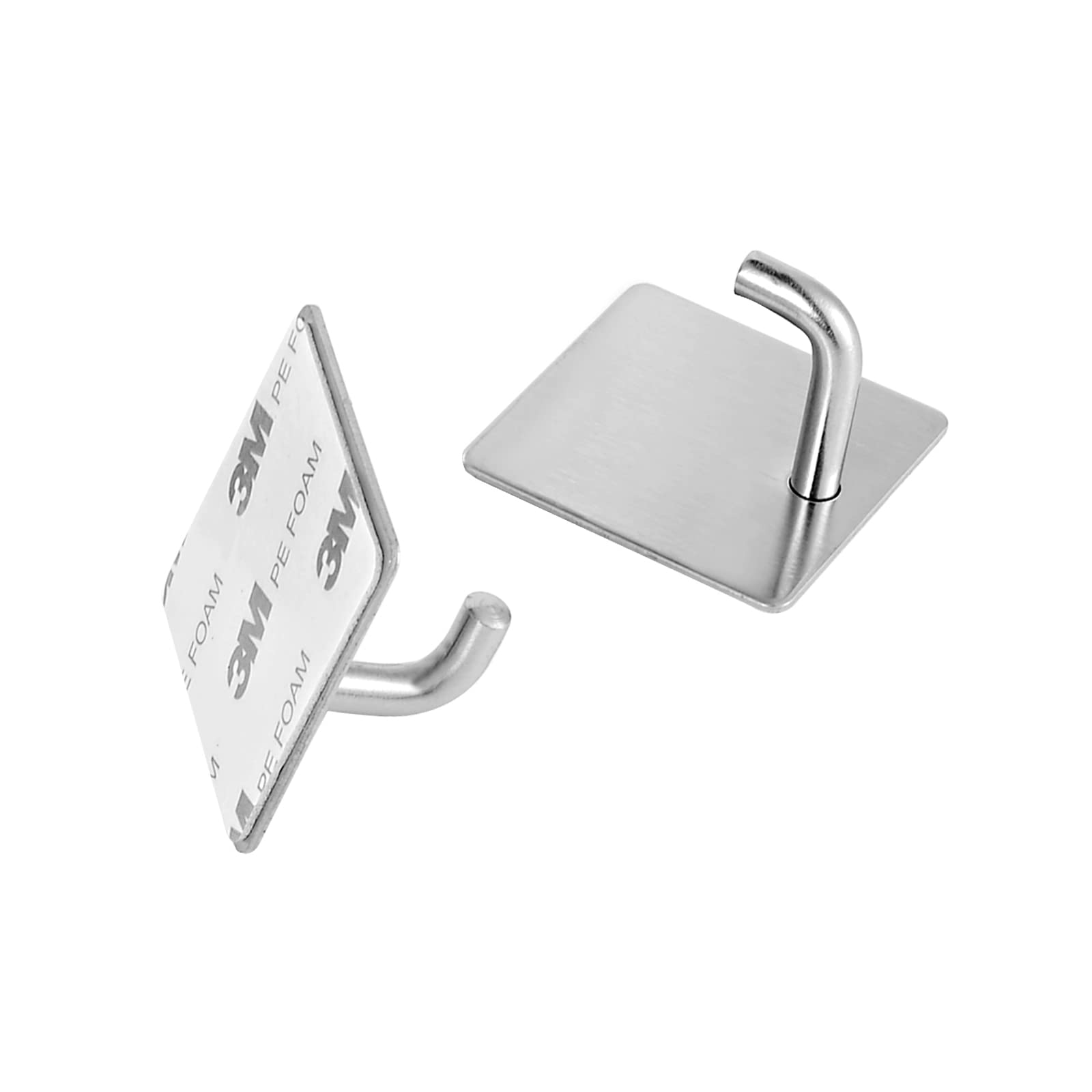 Self-Adhesive or Screw Mount Stainless Steel Toilet Paper Holder with Phone Shelf - SUS 304 Wall-Mounted Bathroom Tissue Roll Dispenser - Durable Shiny Finish for Home, Office & RV Use