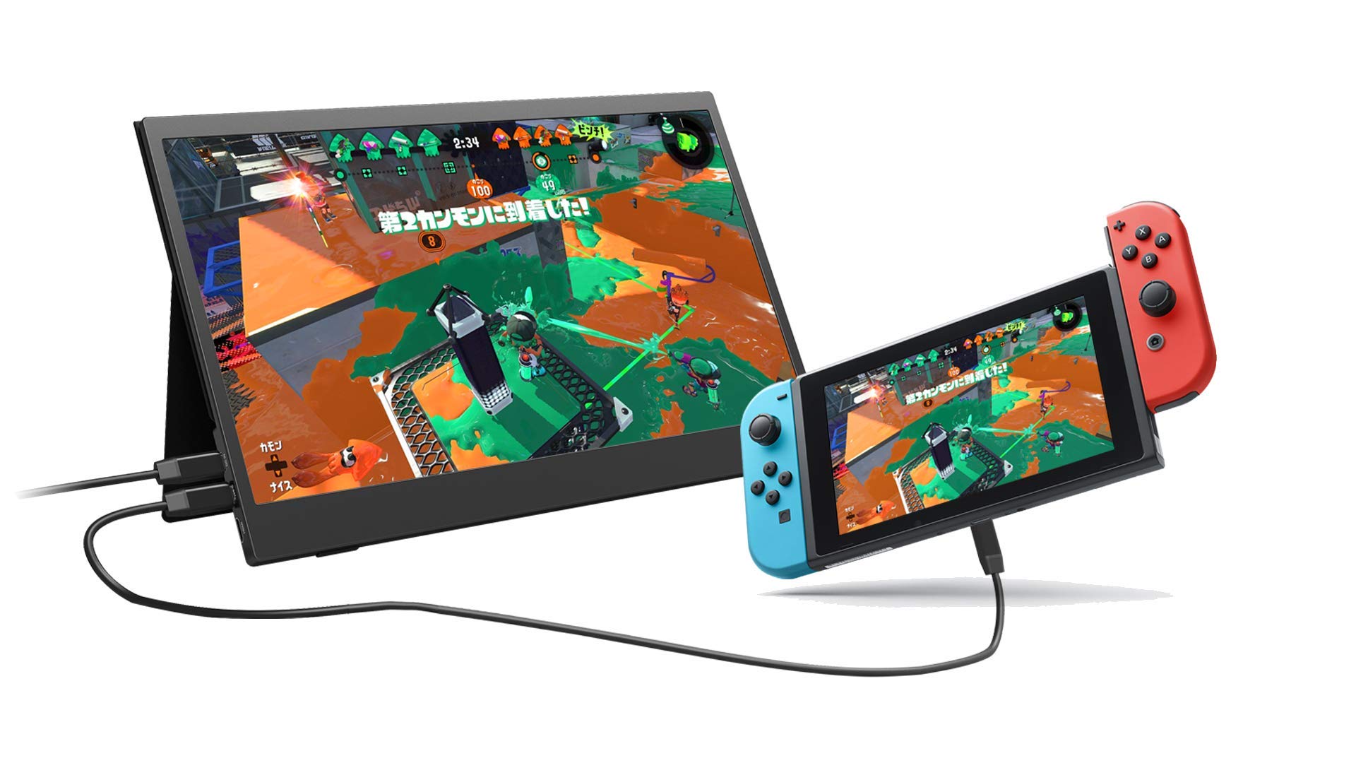 LILLIPUT UMTC-1400 14 Inch 4K Ultra HD HDMI USB-C Portable Monitor - 1920x1080 Resolution for Gaming, Photography & Office Work