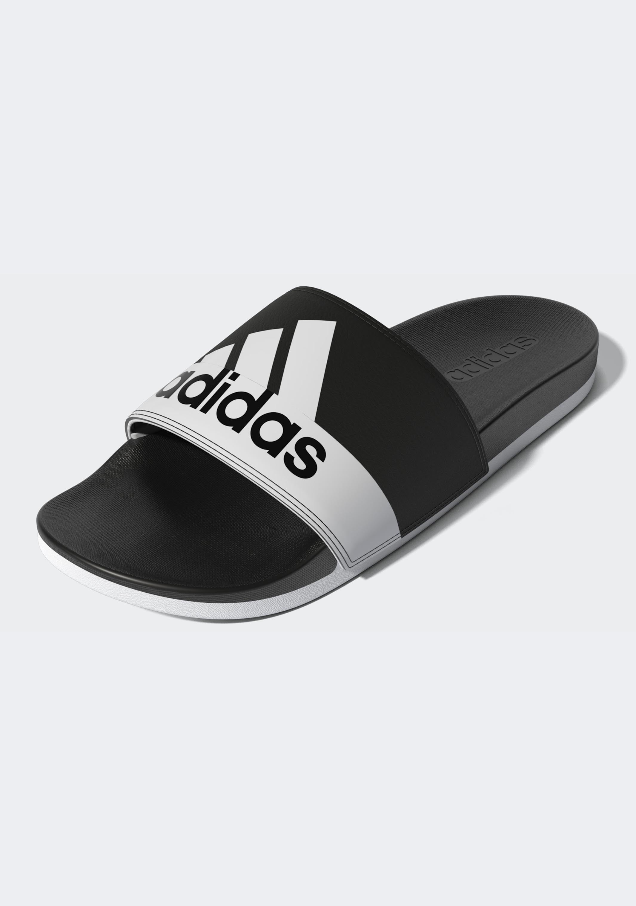 Adidas Unisex Adilette Comfort Slides - Lightweight & Cushioned Shower Sandals for Men & Women - Perfect for Pool, Beach, Gym & Lounge