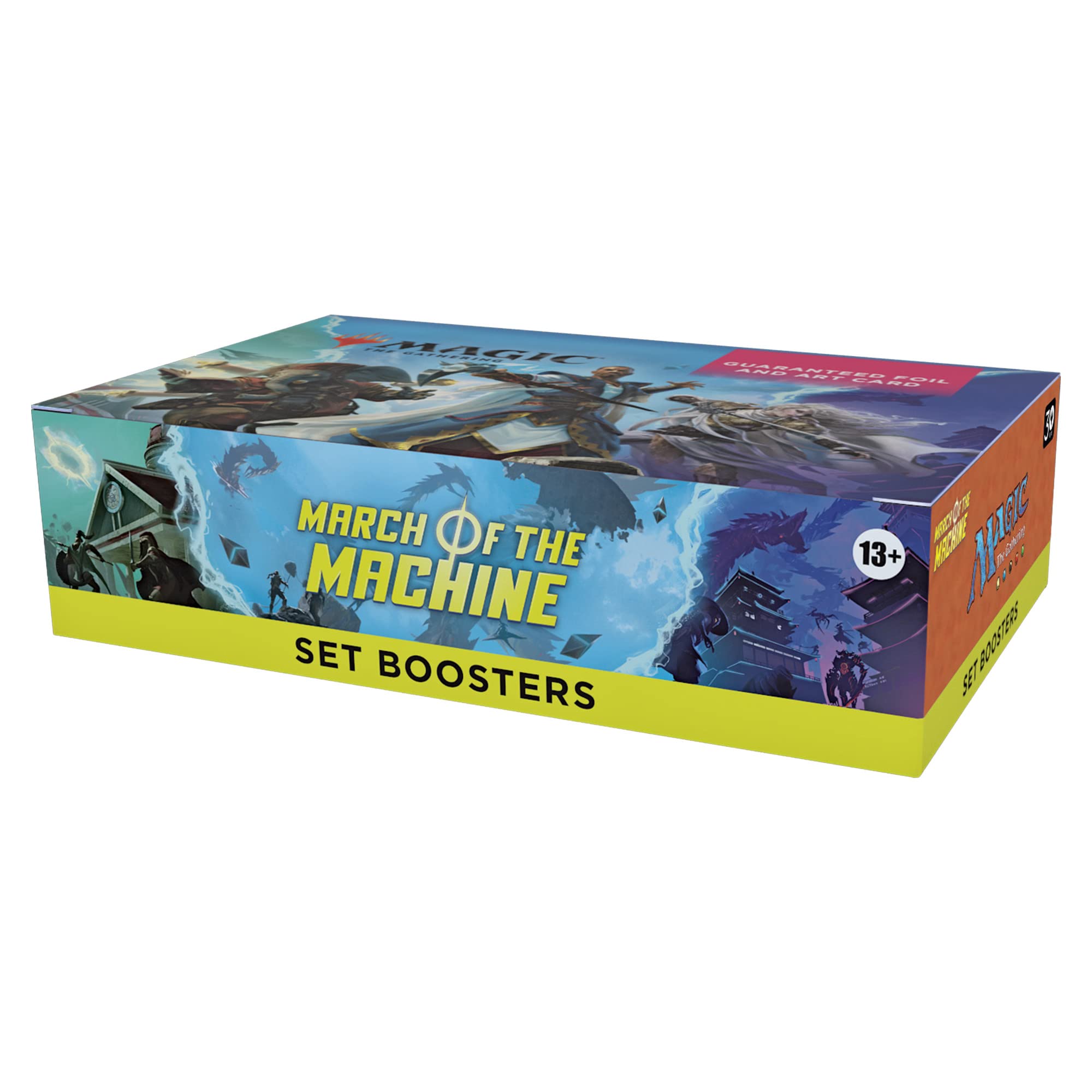 Magic: The Gathering March of the Machine Set Booster Box - 30 Packs (360 Cards) | MTG Collector's Edition, Trading Card Game for Deck Building & Strategy Play | Perfect for Game Nights & Tournaments