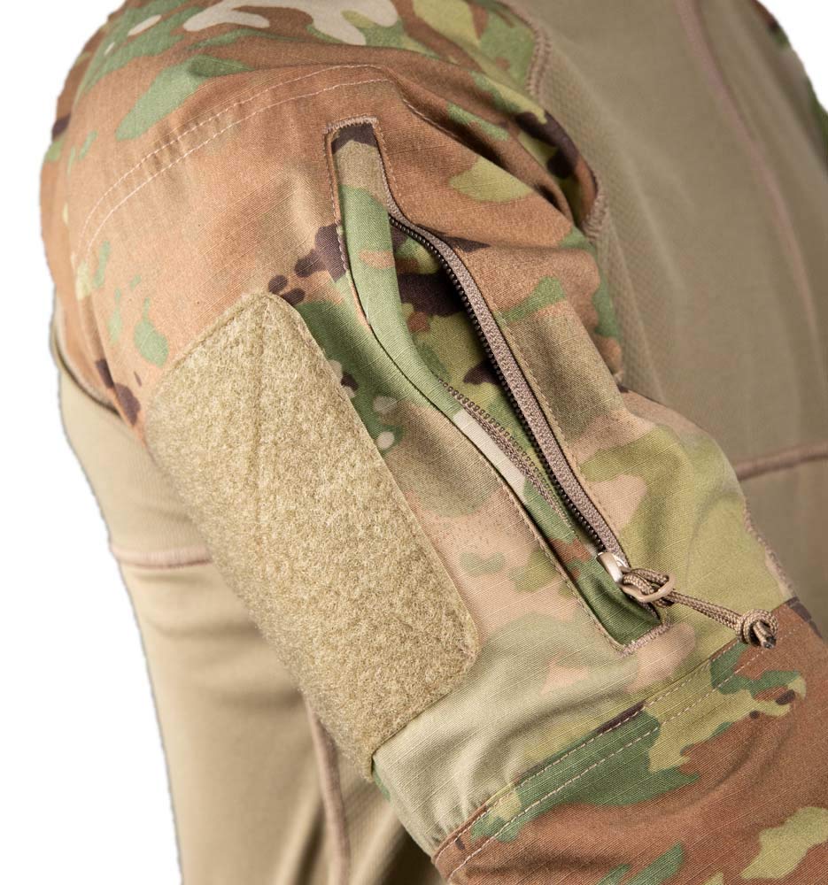 Propper Men's Tactical OCP Combat Shirt - Military Uniform, Outdoor Adventure & Airsoft Gear - Perfect for Hunting, Hiking & Tactical Training