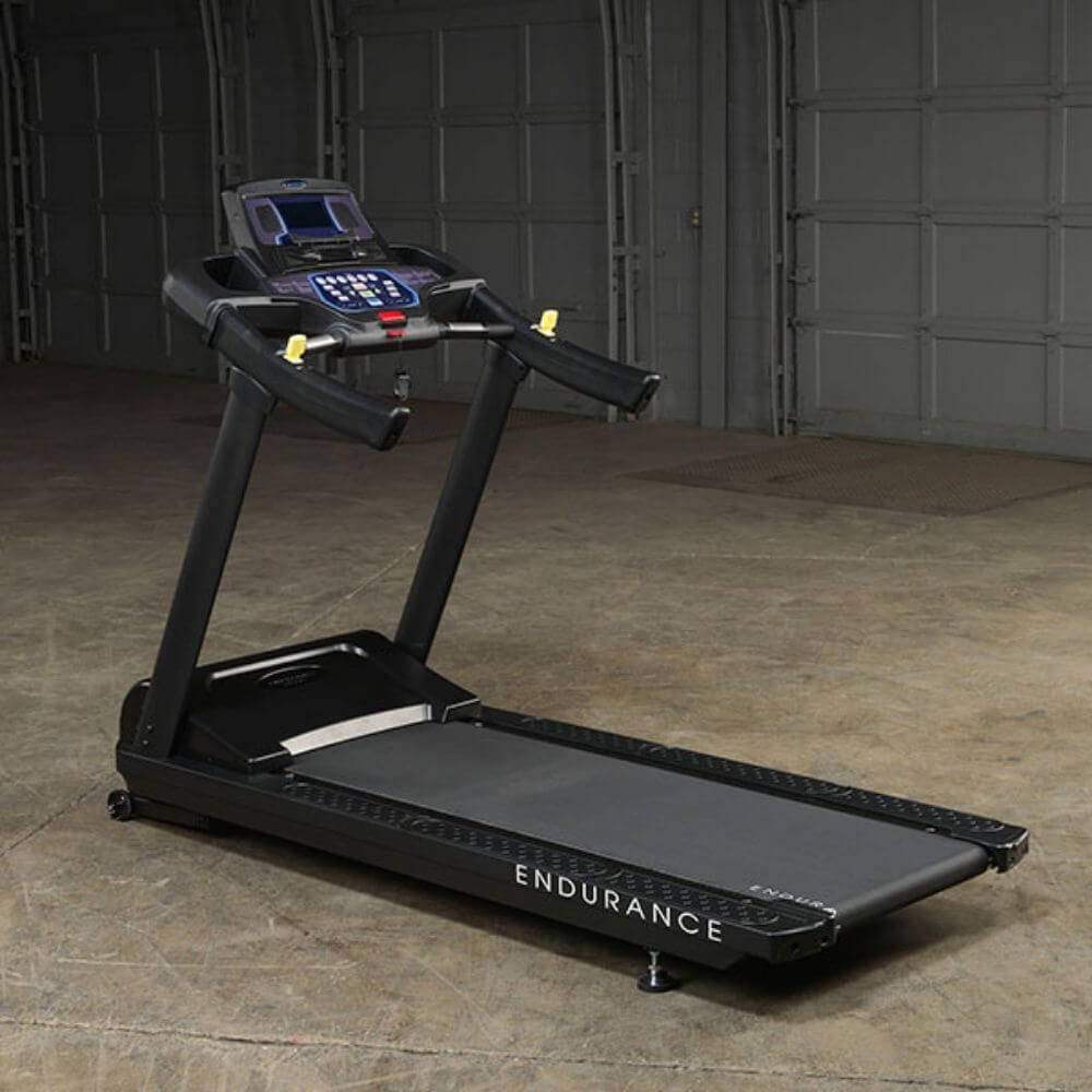Body Solid Endurance Commercial Treadmill T150 - Heavy Duty Gym Equipment for Home & Commercial Use - Perfect for Cardio, Running & Fitness Training