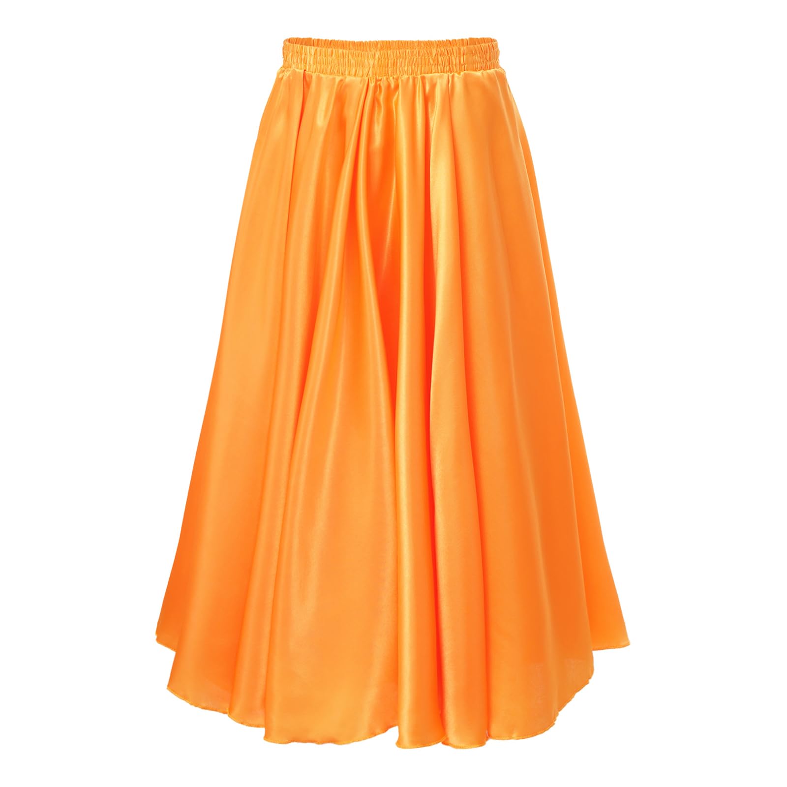 Long Ballet Skirt for Kids Girls | Lyrical Praise Dance Skirt | Modern Dance Costume | Perfect for Recitals, Performances & Practice