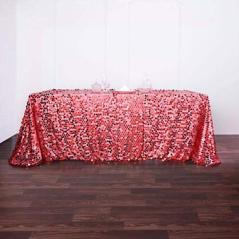 Premium Sequin Rectangle Tablecloth 90