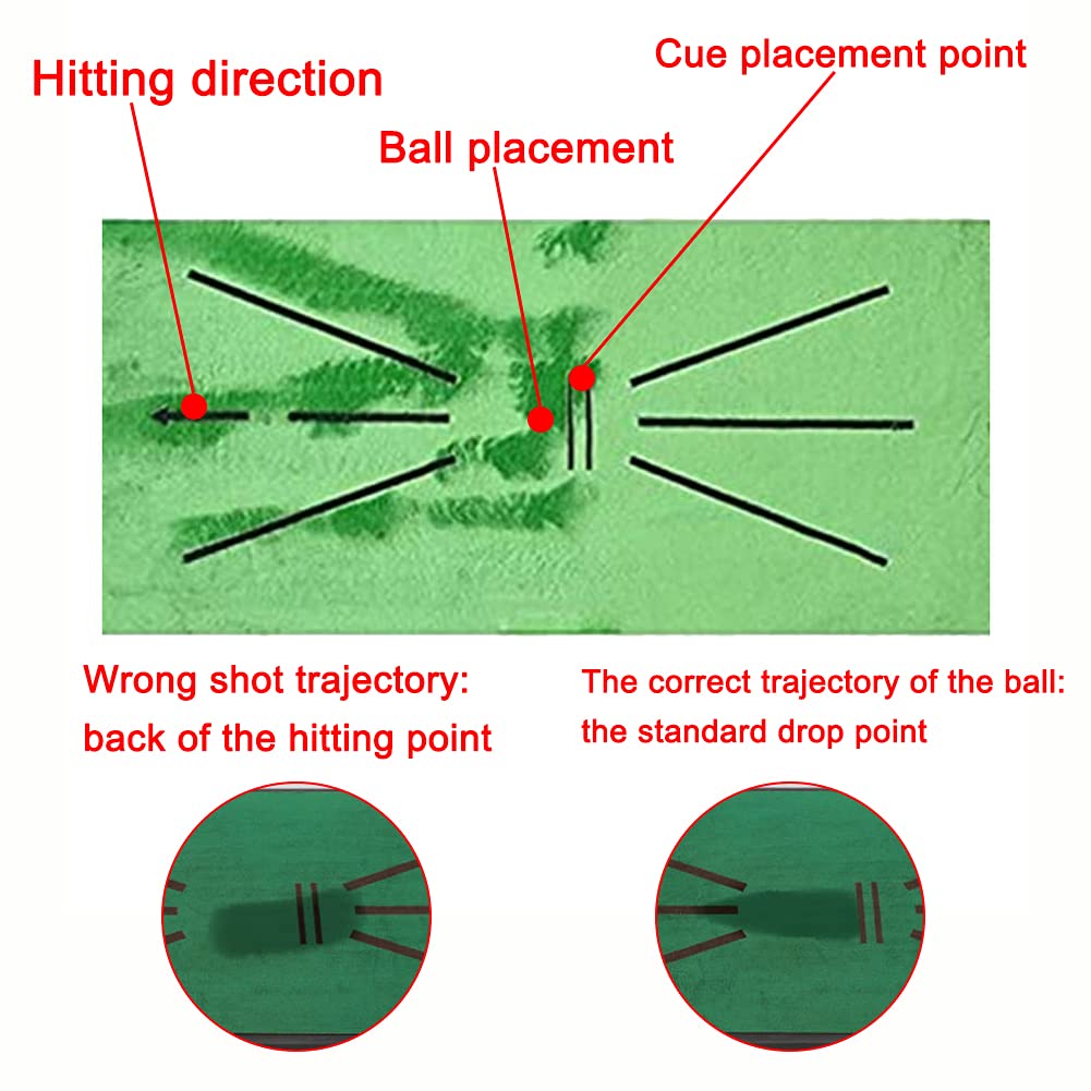 Portable Golf Swing Training Mat 12