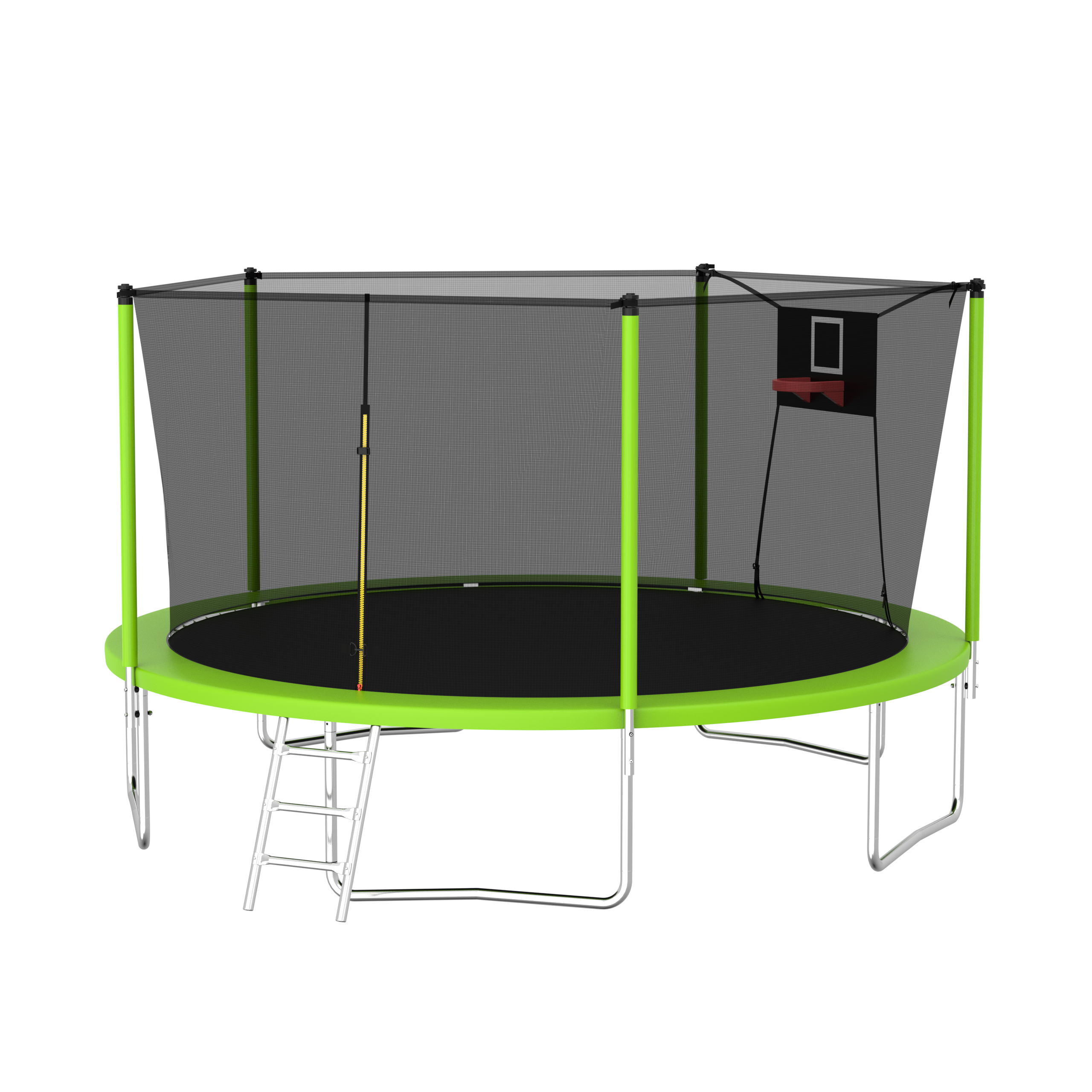 14FT Trampoline with Safety Net for Kids and Adults - Heavy Duty Outdoor Trampoline for Backyard, Garden, and Family Fun - Perfect for Exercise, Recreation, and Outdoor Activities