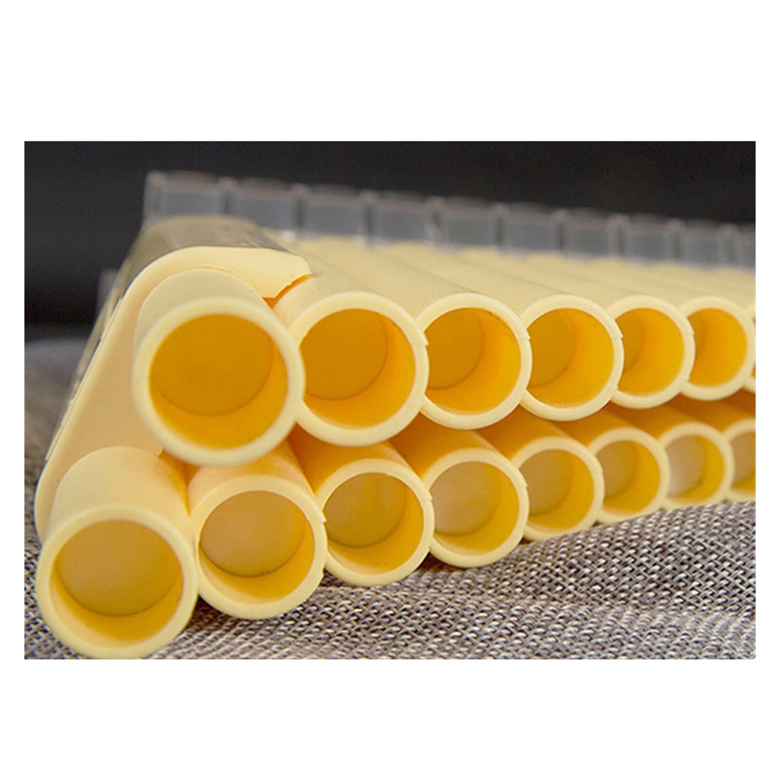 Pan Flute Instrument - 16 Pipe Double Pan Flute with 32 Tones - Professional Woodwind Musical Instrument for Performances, Meditation & Music Therapy