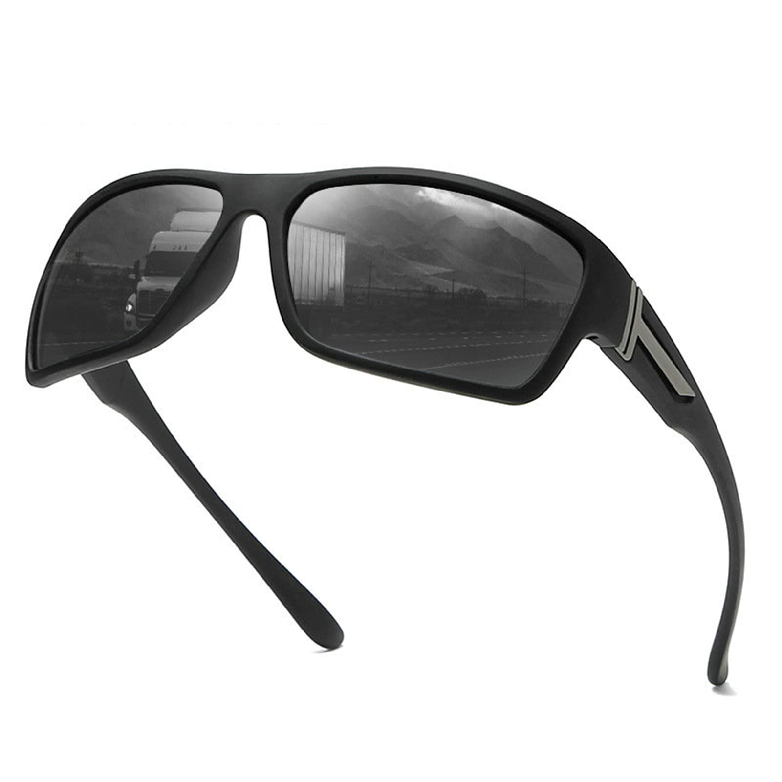 Willochra Polarized Bifocal Reading Sunglasses for Men & Women - Wrap Around Sports Glasses for Golf, Fishing & Outdoor Activities