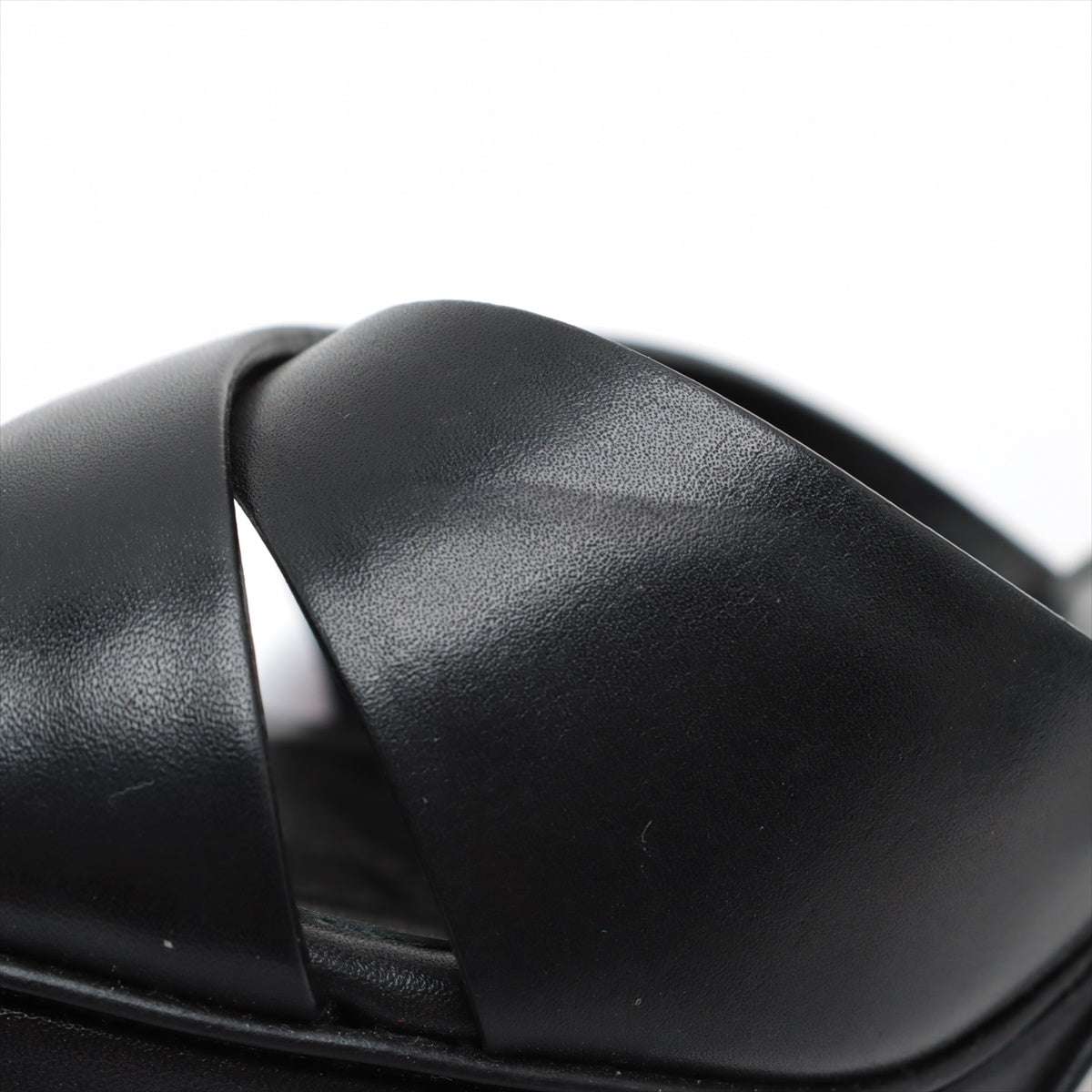 Saint Laurent Paris Black Leather Heel Sandals for Women - Luxury High Heel Dress Sandals for Evening Parties, Weddings & Special Occasions