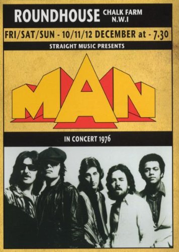 Man: Live at the Roundhouse 1976 - Classic Rock Concert DVD - Perfect for Music Collectors & 70s Rock Fans