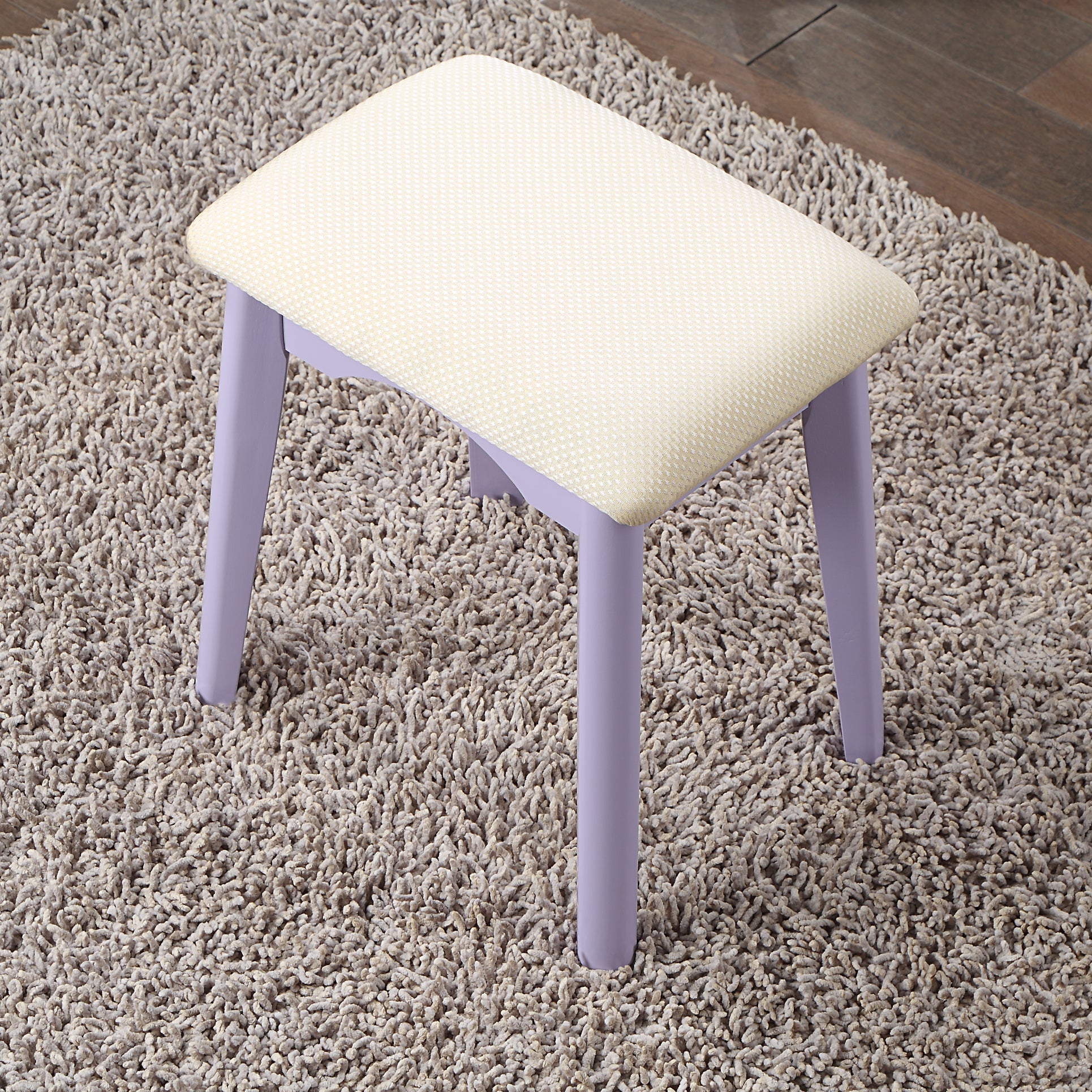 Roundhill Furniture Liannon Contemporary Wood Vanity Set with Stool - Modern Bathroom Vanity with Storage for Makeup & Jewelry Organization - Perfect for Bedroom, Bathroom or Dressing Room