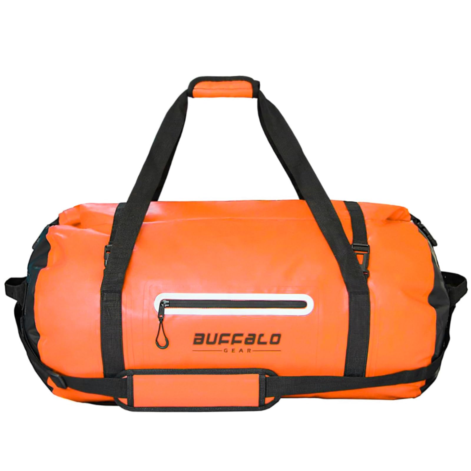 **Buffalo Gear Waterproof Duffle Bag 40L 60L 80L - Heavy Duty Roll-top Dry Bag for Travel, Kayaking, Rafting, Boating, Fishing & Camping - Ideal for Outdoor Adventures & Water Sports**