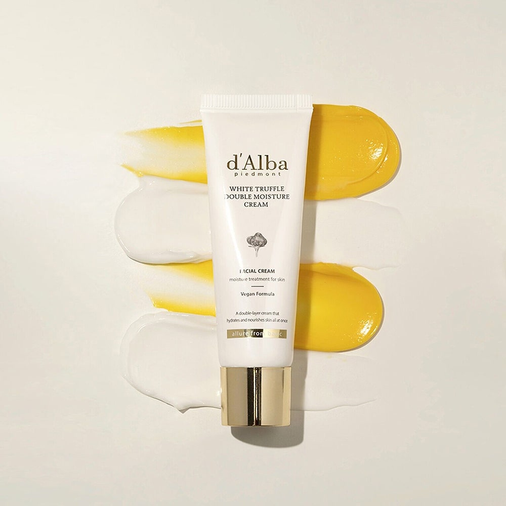 d'Alba White Truffle Return Oil Cream Cleanser 100ml - Gentle Facial Cleanser for Dry & Sensitive Skin - Perfect for Morning & Night Skincare Routine