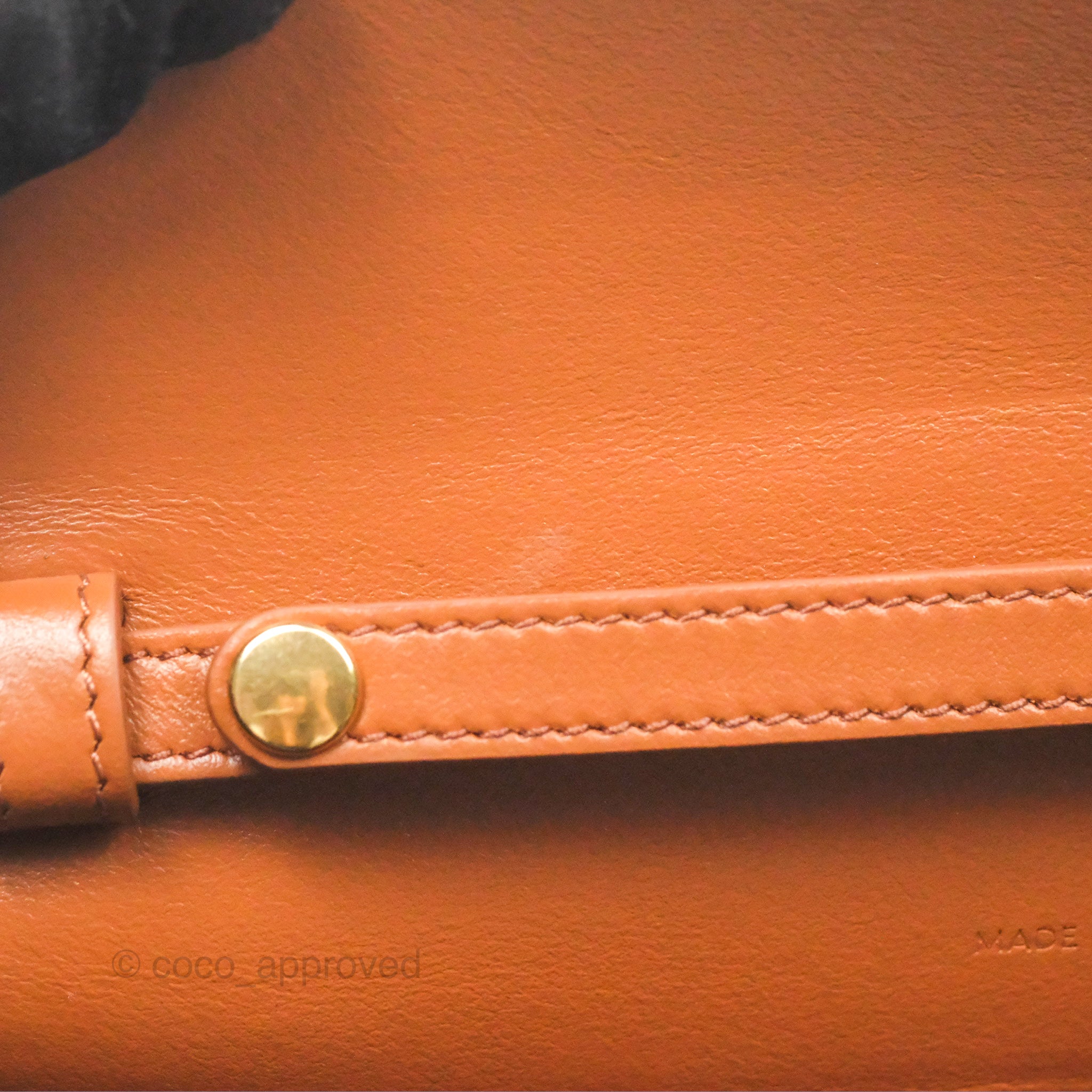 Celine Triomphe Wallet On Chain - Canvas & Tan Calfskin Crossbody Bag for Women | Perfect for Everyday Use, Date Night & Travel Accessories