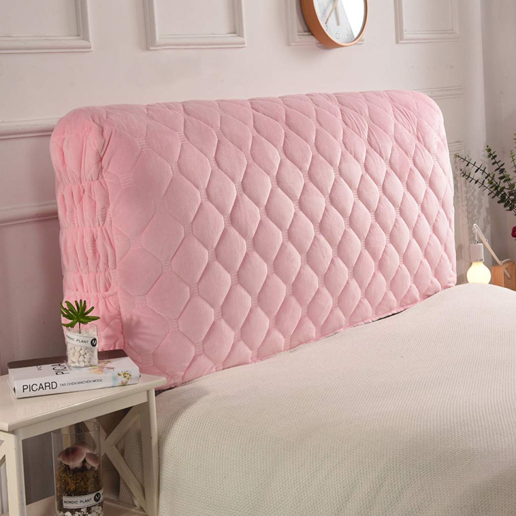 Queen Size Quilted Headboard Cover - Super Soft Plush Slipcover, Washable & Anti-Dirty Headboard Protector in Light Blue | Perfect for Bedroom Decor & Home Styling