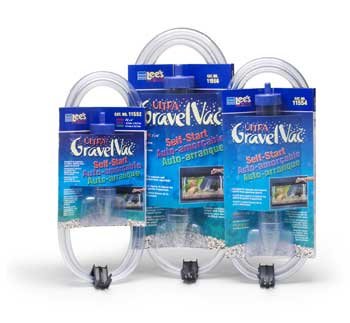 Ultra Gravel Vacuum Cleaner with Detachable Nozzle - Powerful Aquarium Sand Cleaner for Fish Tank Maintenance & Substrate Cleaning