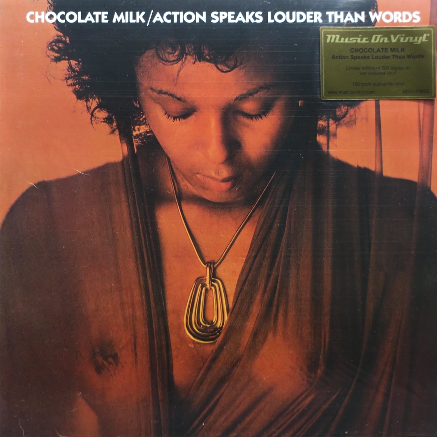 CHOCOLATE MILK 'Action Speaks Louder Than Words' 180g RED Vinyl LP - 1975 Rare Funk Soul Record - Perfect for Music Collectors & Vintage Vinyl Enthusiasts