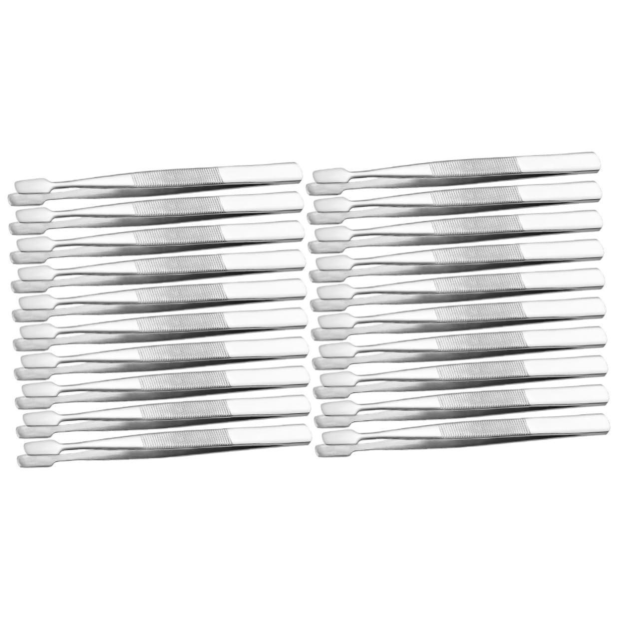 FOMIYES 20 Pcs False Eyelash Applicator Tool Kit - 430 Stainless Steel Eyelash Extension Tweezers, Curler & Sealer Clips for Professional & Home Use - Perfect for Lash Artists, DIY Beauty & Salon Makeup