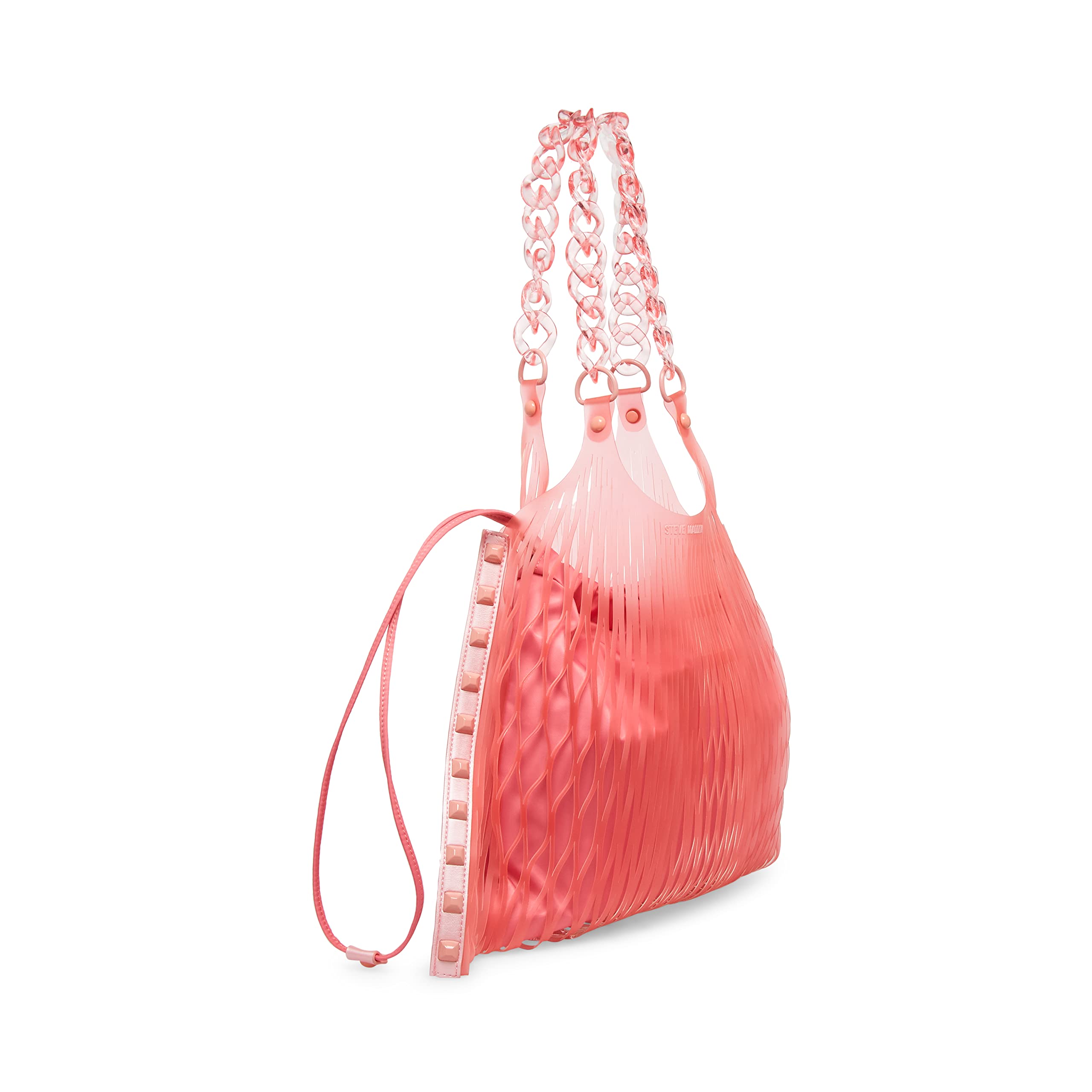 Steve Madden Women's Laser Cut-Out Crossbody Bag - Stylish Leather Handbag for Everyday Use, Work, and Evening Out