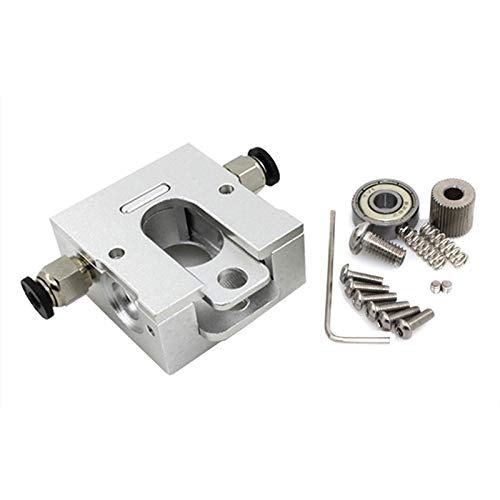 High-Quality DIY Reprap Bulldog All-Metal Extruder for 1.75mm & 3mm Filaments - Compatible with 3D J-Head MK8 & Proximity Sensors - Perfect Upgrade Part for 3D Printers | Ideal for Home Printing, Prototyping & Maker Projects