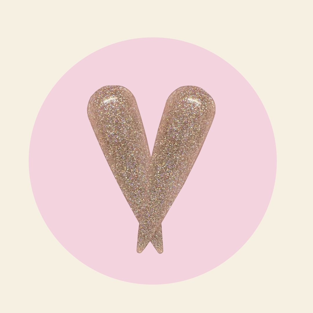 Mitty Holo Glitter Delish 15ml - Shimmering Cosmetic Glitter for Nail Art, Face & Body - Perfect for Parties, Festivals & DIY Crafts