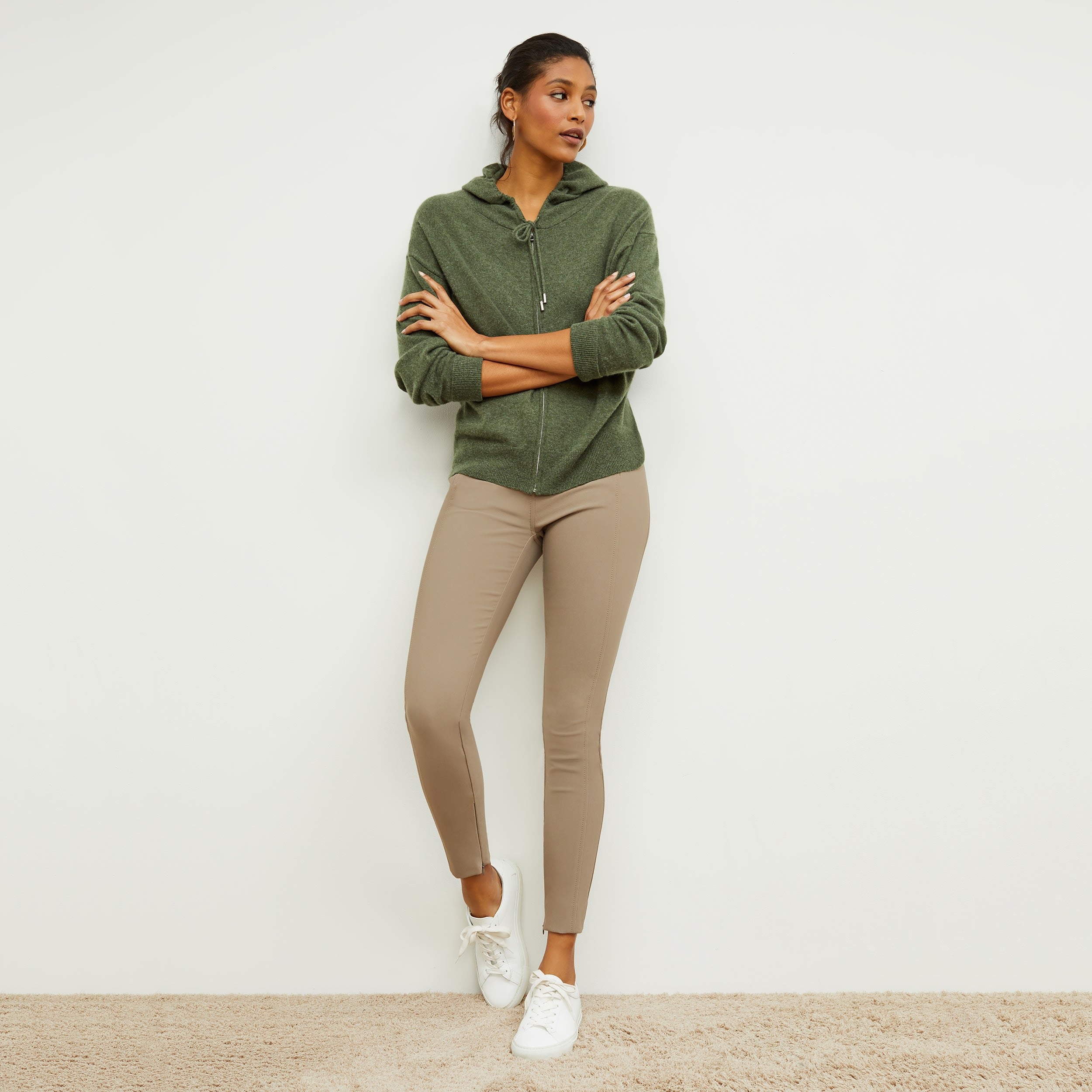 Curie Pant PowerStretch Pro - Women's High-Performance Outdoor Hiking Pants in Russet Brown - Perfect for Trail Running, Climbing & Active Adventures