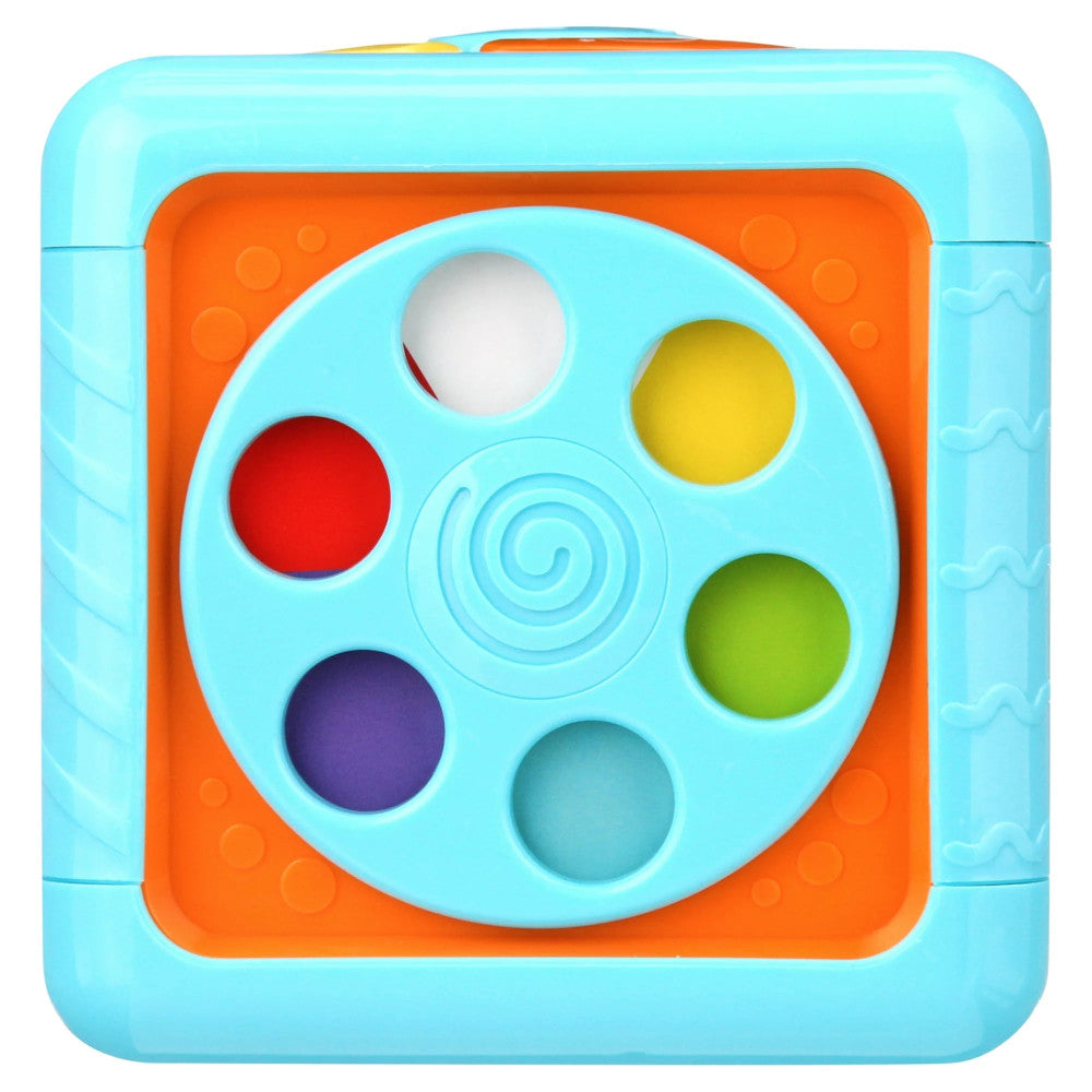 Brilliant Beginnings Baby Activity Cube with Lights & Sounds - Interactive Learning Toy for Toddlers 1-3 Years - Early Education & Sensory Development - Perfect for Playtime & Nursery