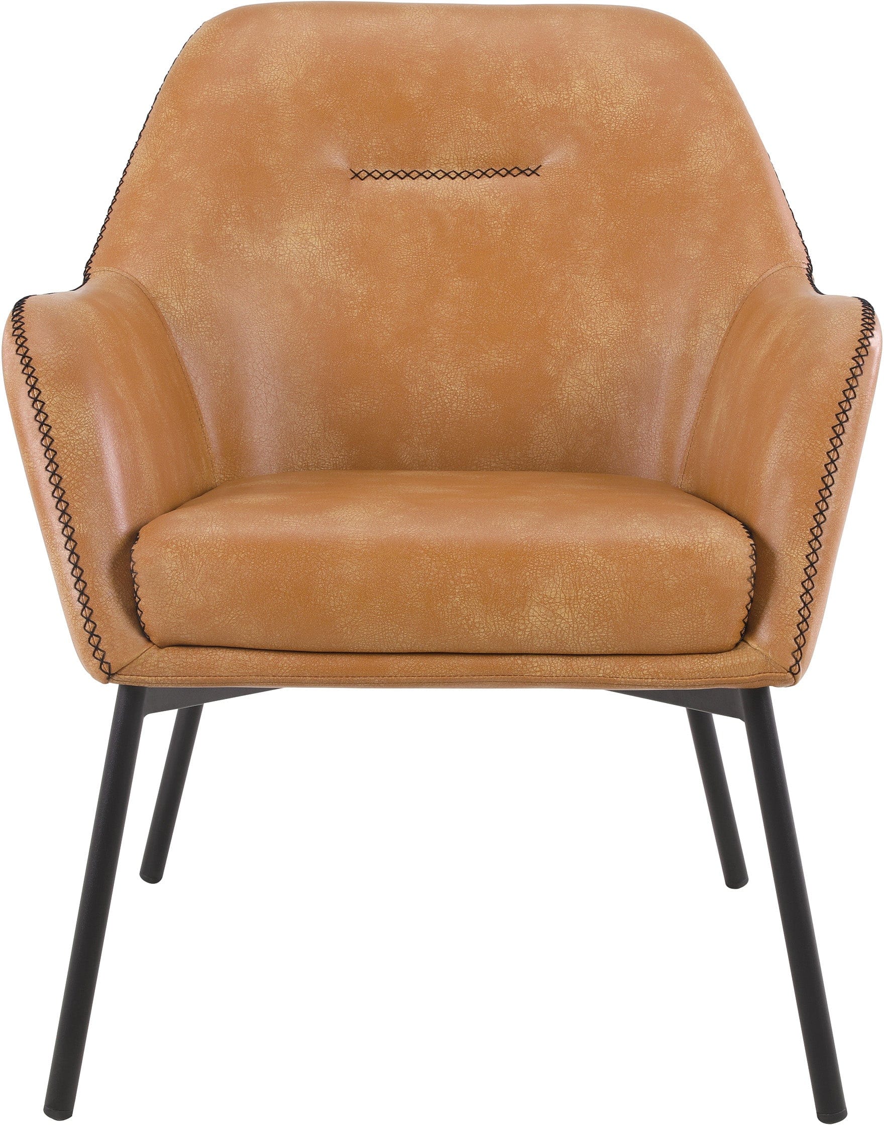 Office Star Brooks Accent Chair [BRK] - Modern Home Office Chair with Padded Seat & Back - Perfect for Workspaces, Living Rooms & Reading Nooks
