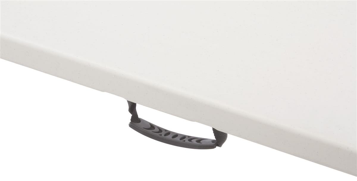 8-Foot Portable Folding Table with Comfort Handle Grip - 29.25