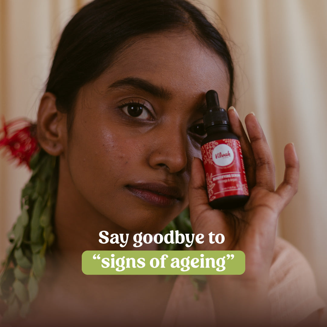 Best Moringa & Argan Oil Beauty Serum for Face - Anti-Aging, Hydrating & Brightening Skincare Treatment - Perfect for Daily Use & Night Routine